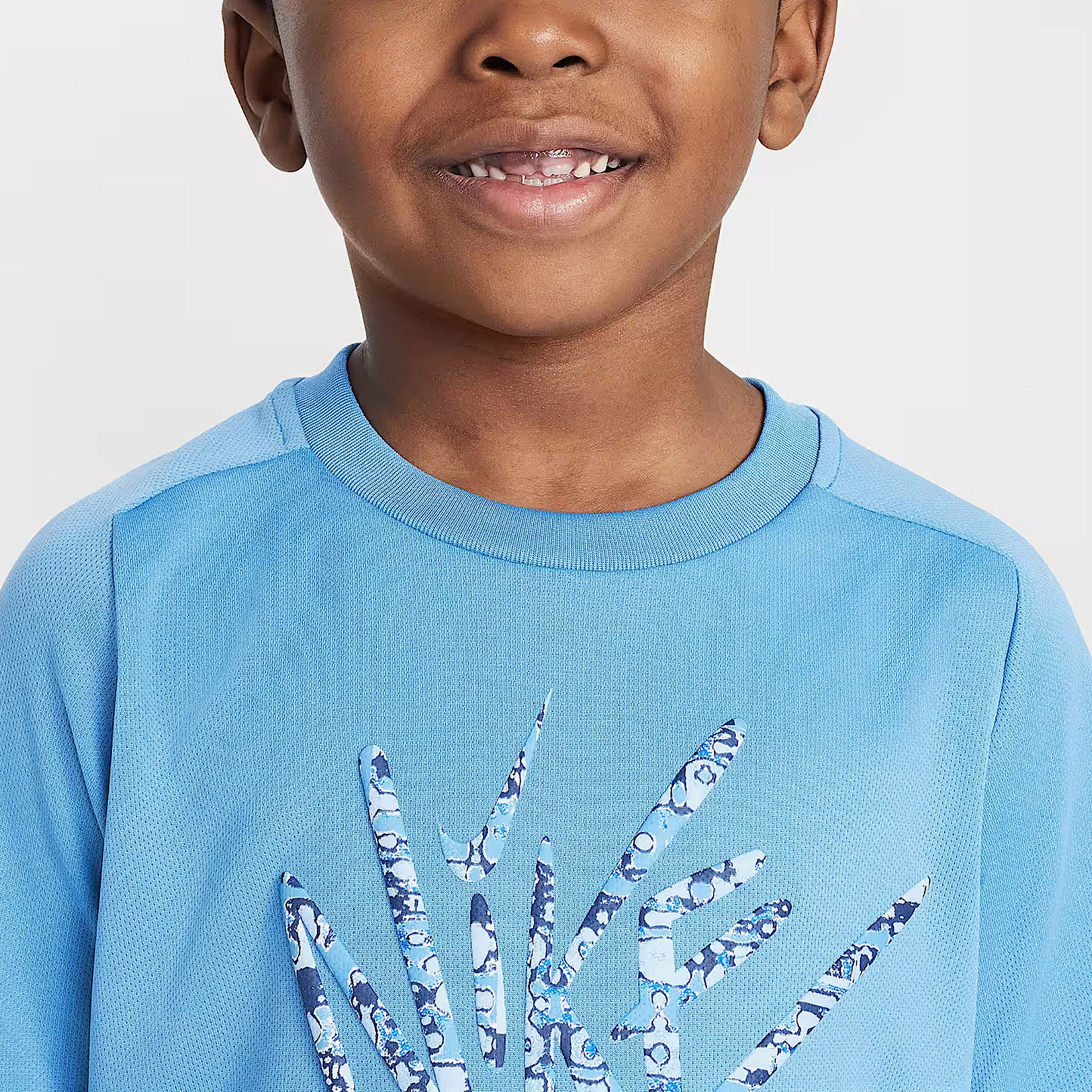 Nike Bold Move Dri Fit Çocuk Mavi T-Shirt