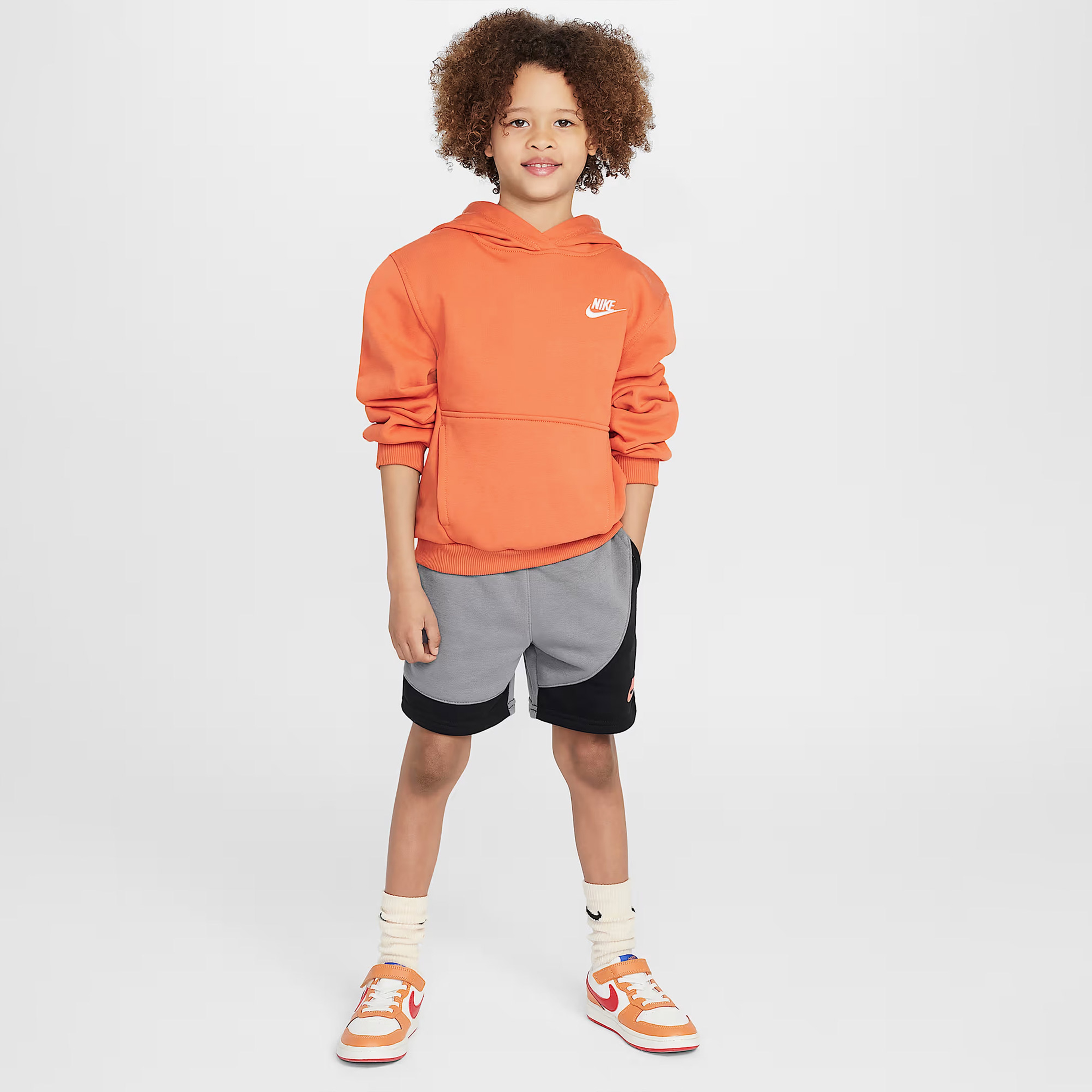 Nike Sportswear Tech Fleece Çocuk Gri Şort