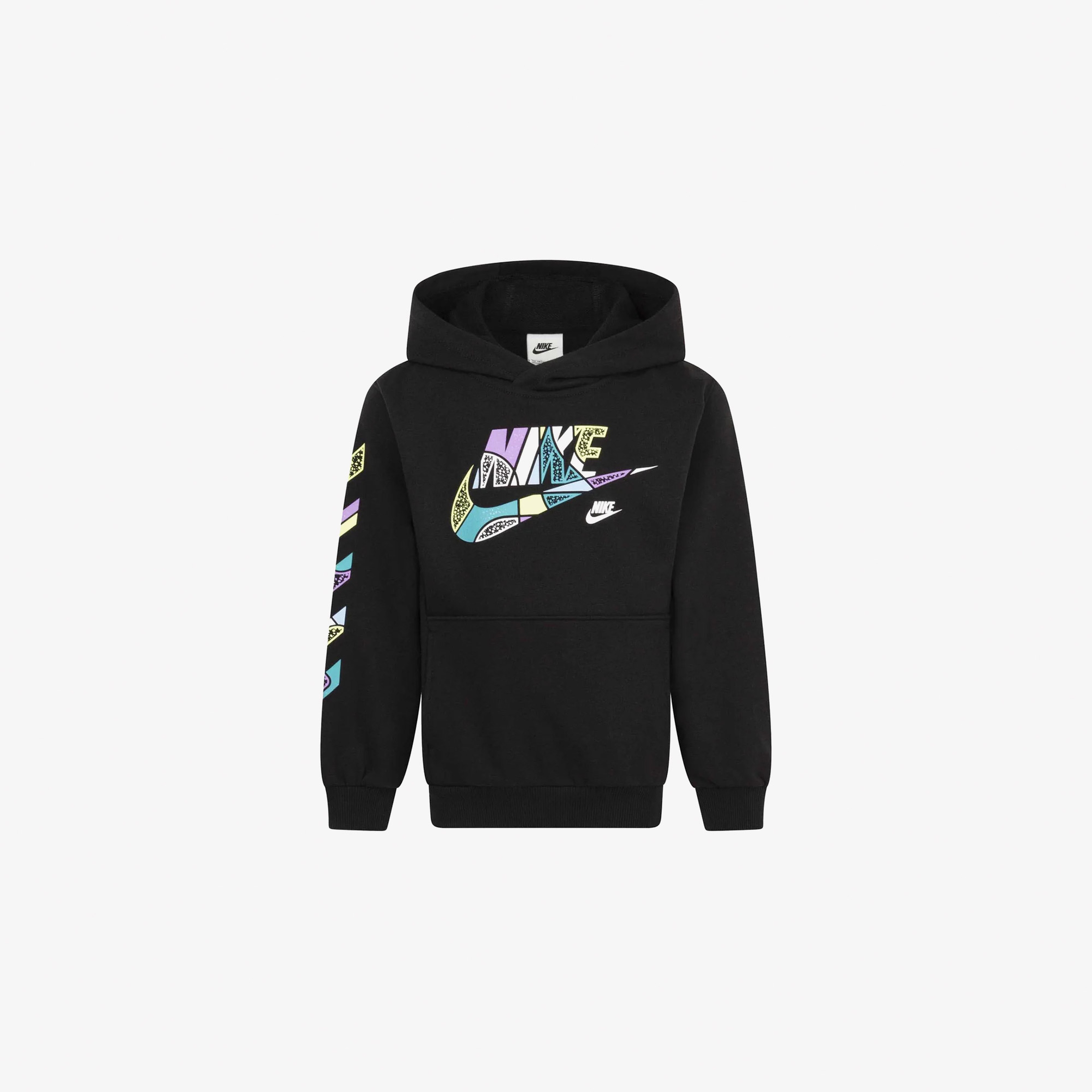 Nike Sportswear 'Outside The Lines' Çocuk Siyah Sweatshirt