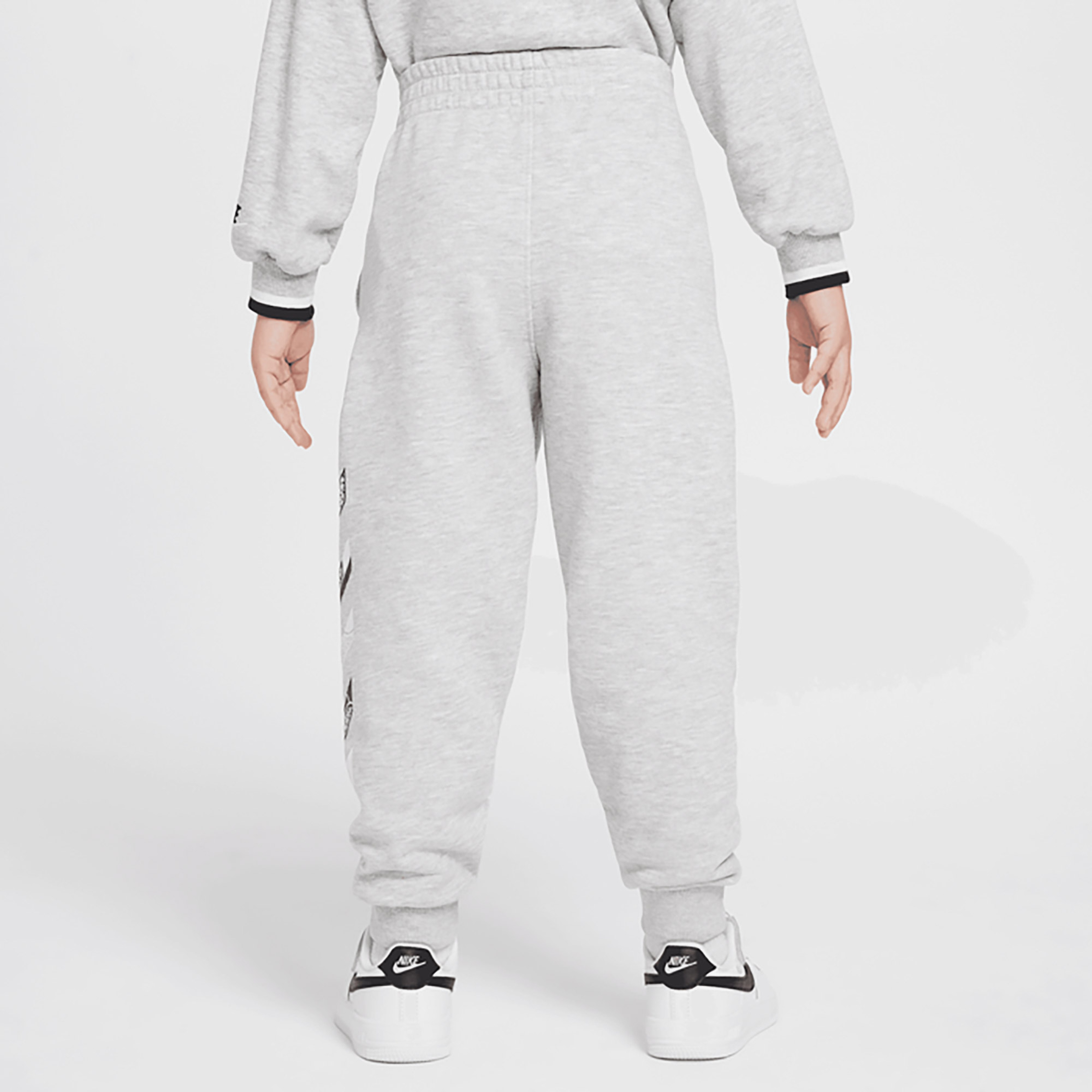 Nike Sportswear 'Outside The Lines' Çocuk Gri Eşofman Altı