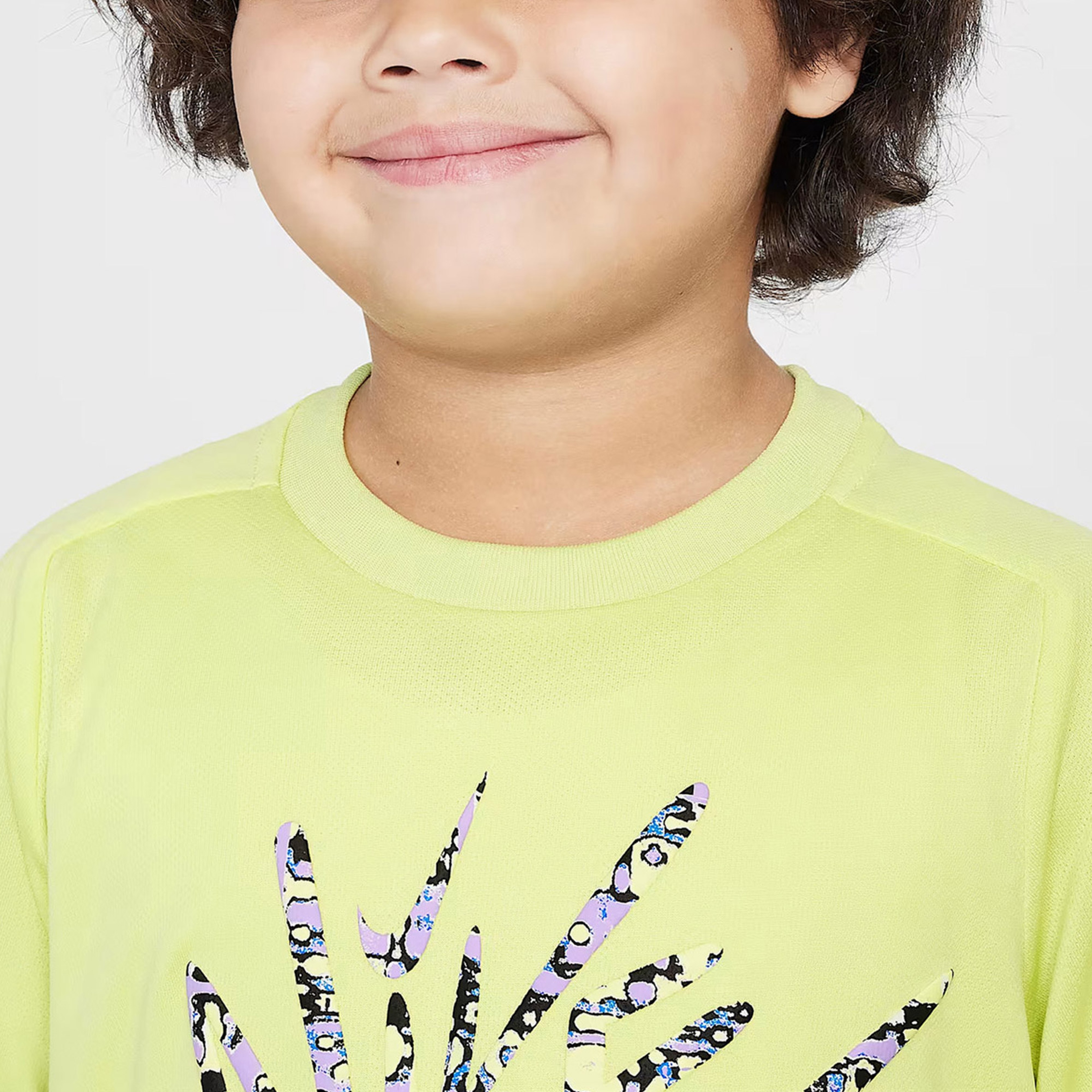 Nike Bold Move Dri Fit Çocuk Sarı T-Shirt