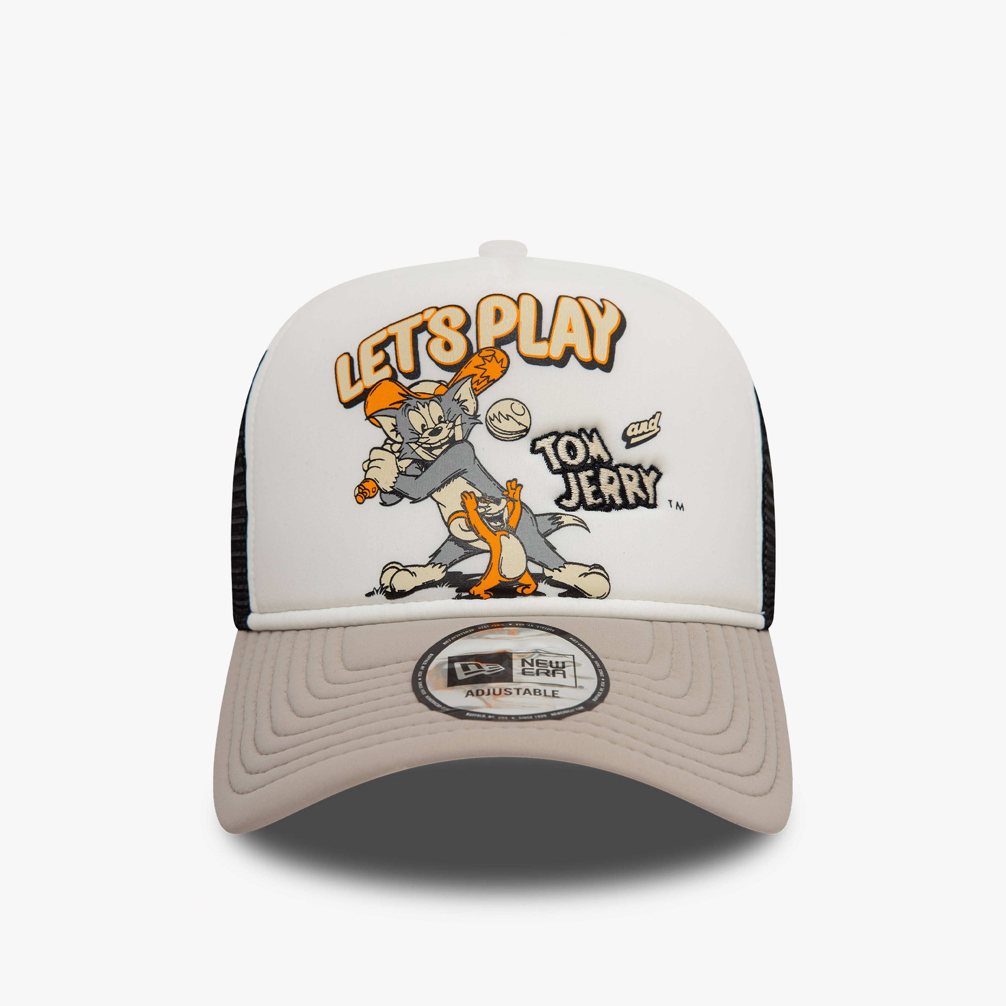 New Era Tom and Jerry Unisex Beyaz Şapka