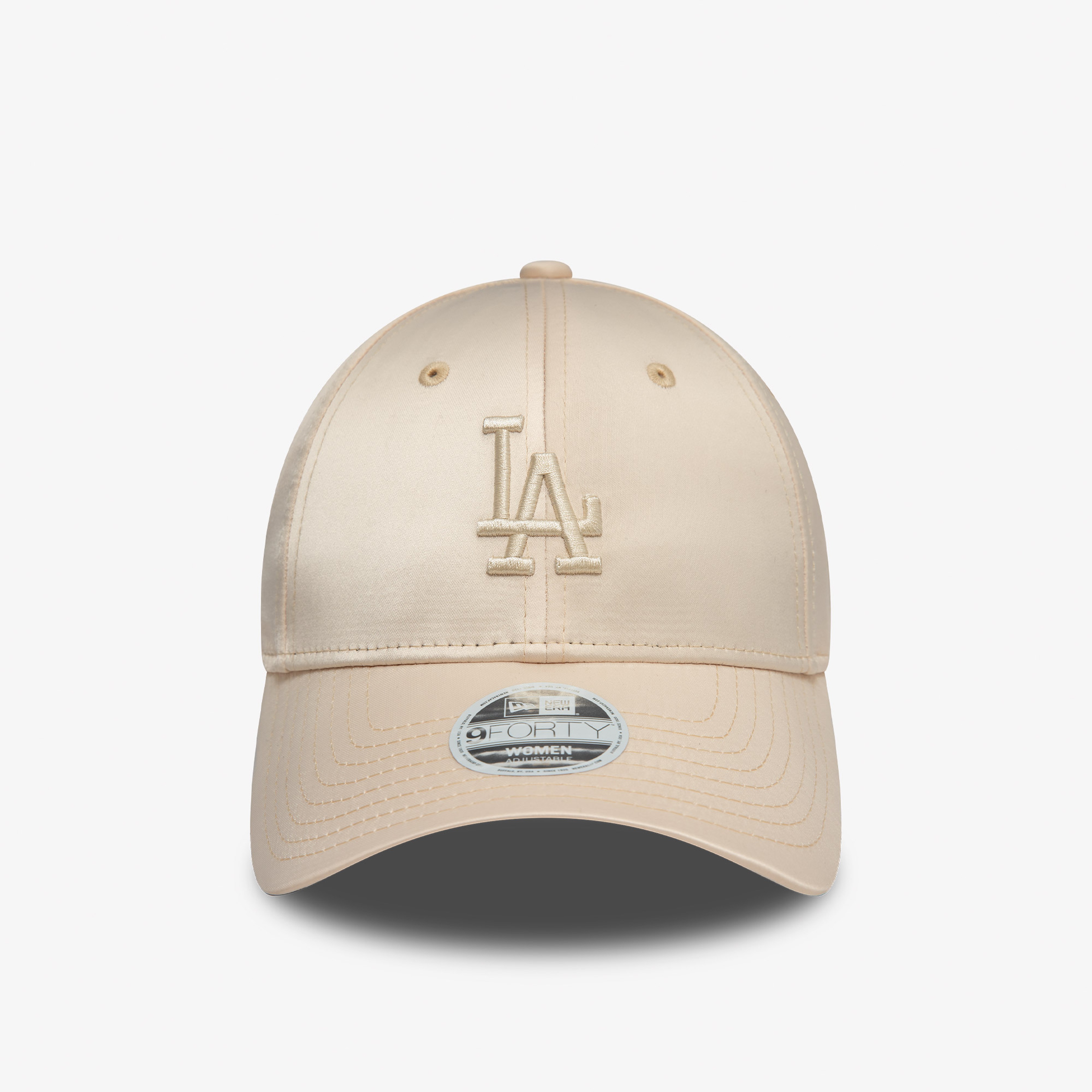 New Era New York Yankees Satin 9Forty Kadın Bej Şapka