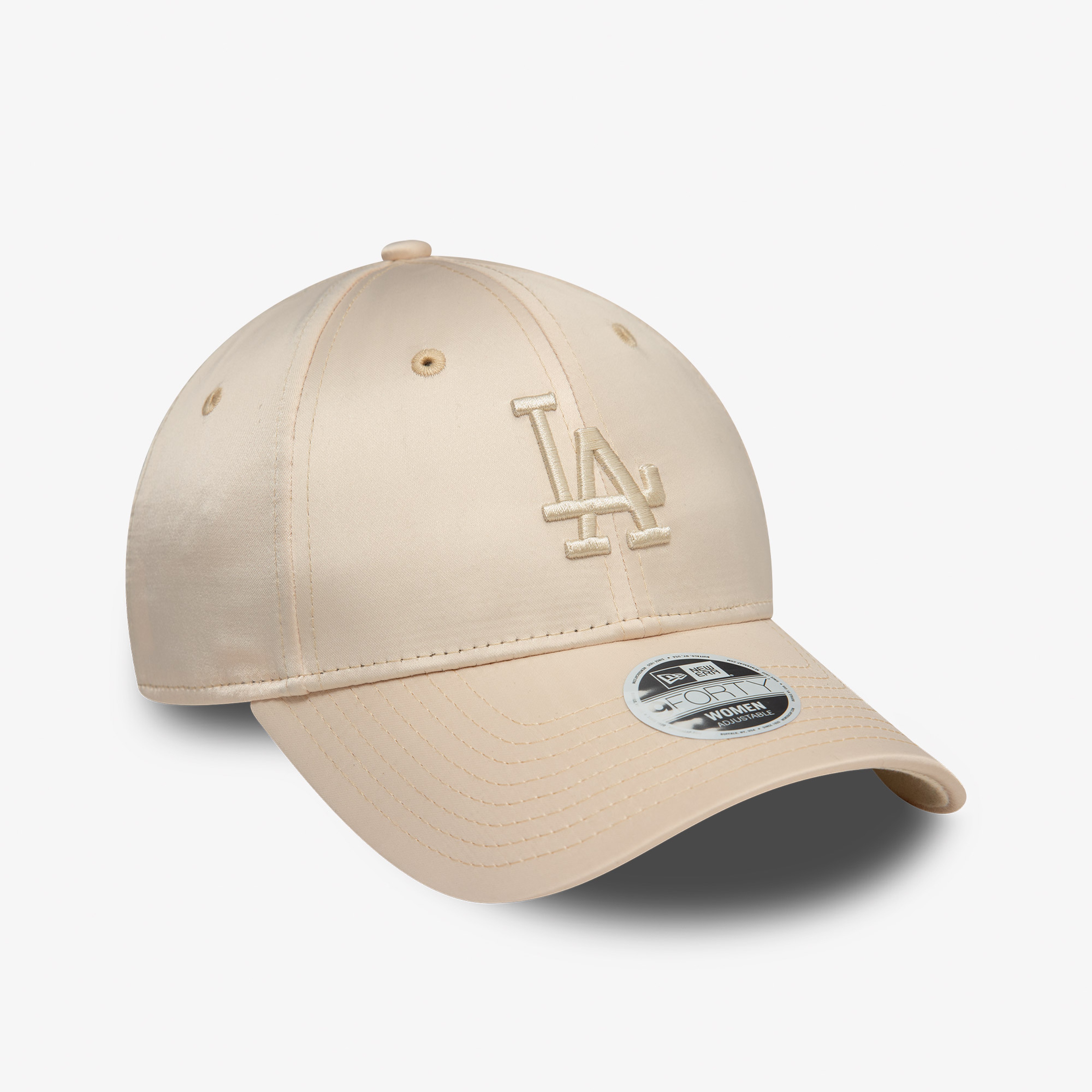 New Era New York Yankees Satin 9Forty Kadın Bej Şapka