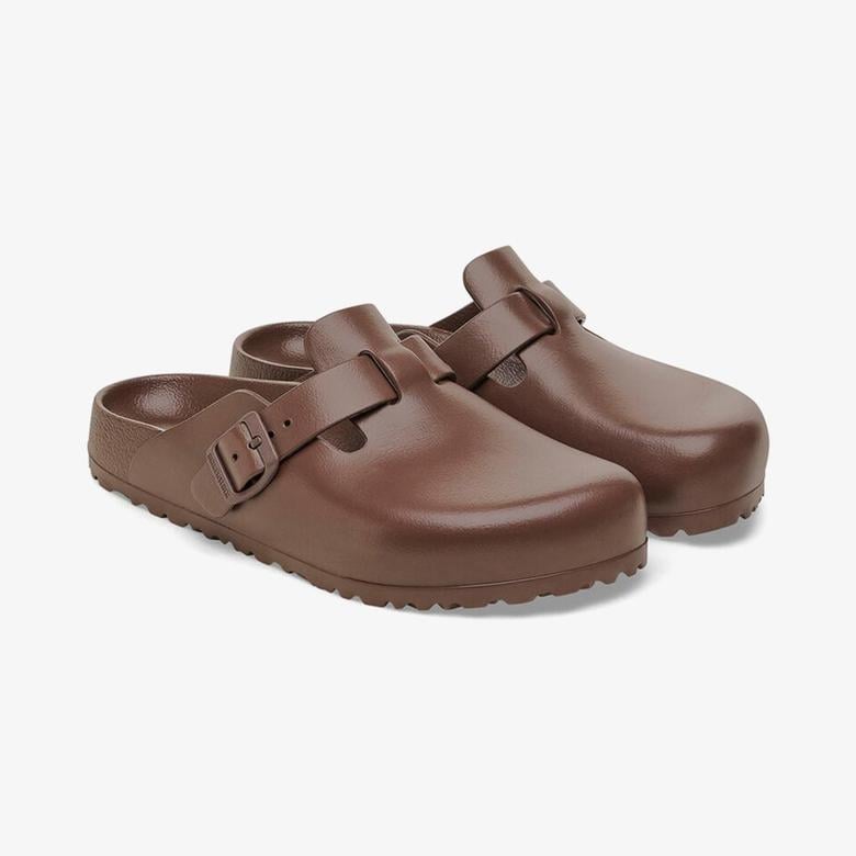 Birkenstock Boston Eva Erkek Kahverengi Terlik