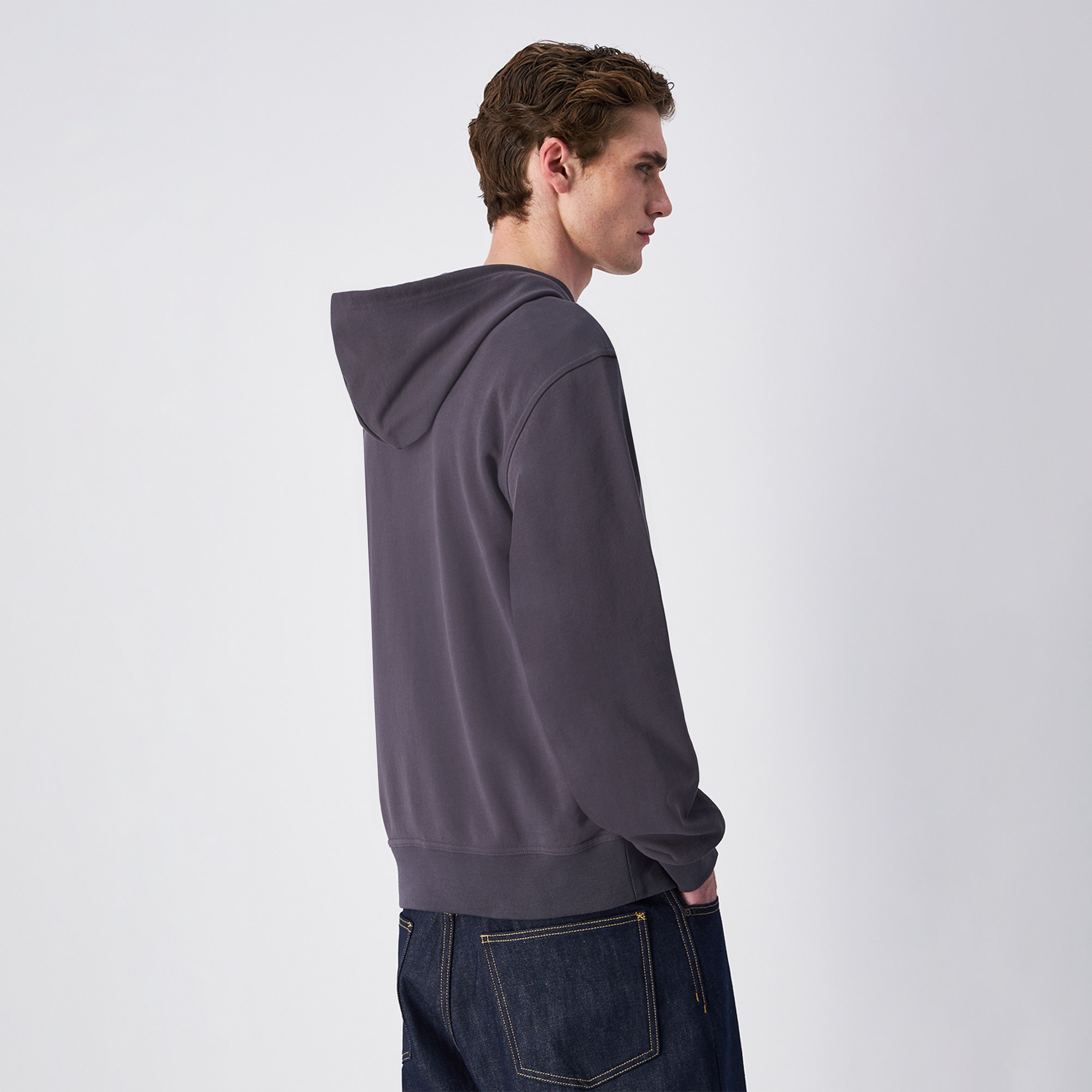 Champion Icons Hooded Erkek Gri Hoodie