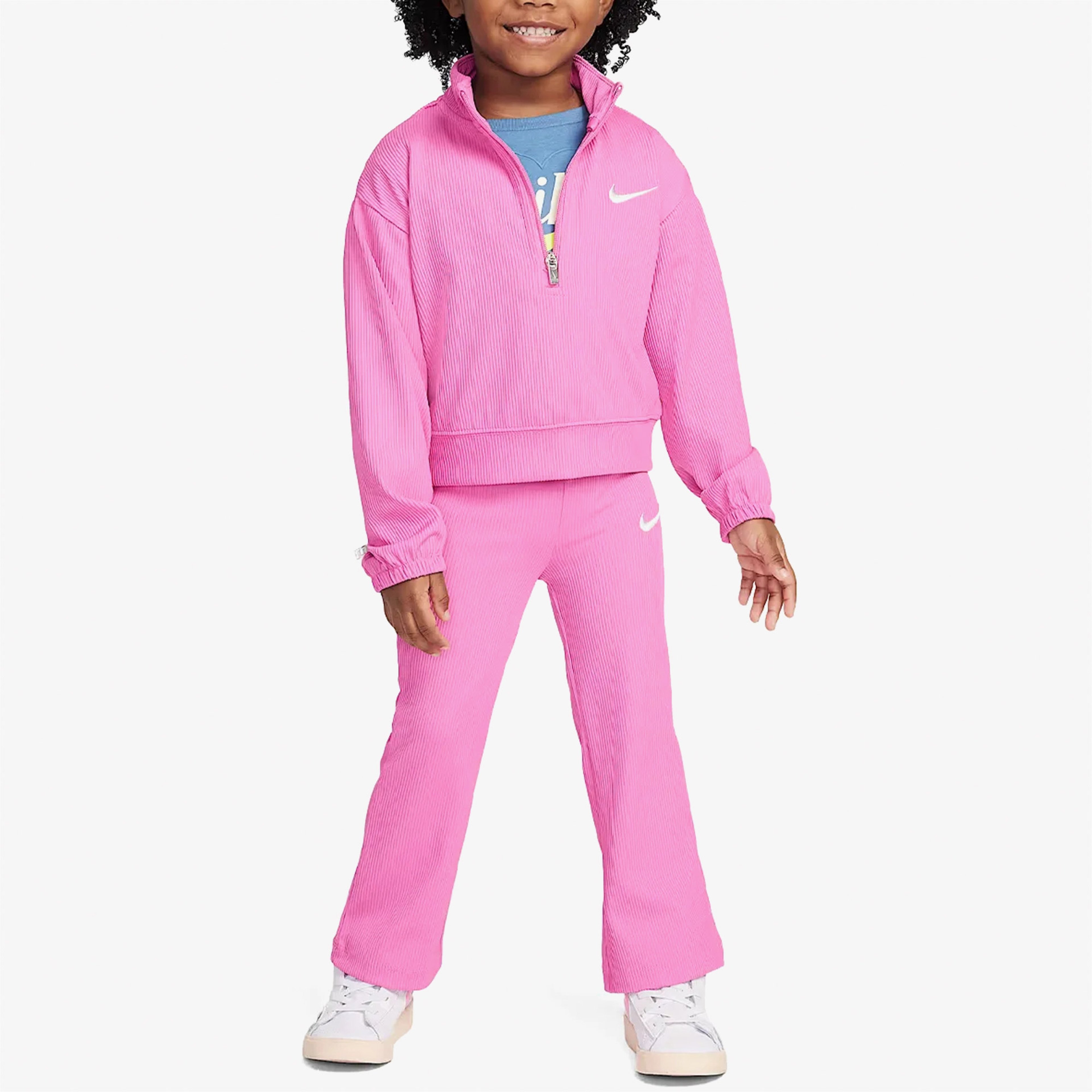 Nike Game Swoosh Çocuk Pembe Eşofman Üstü