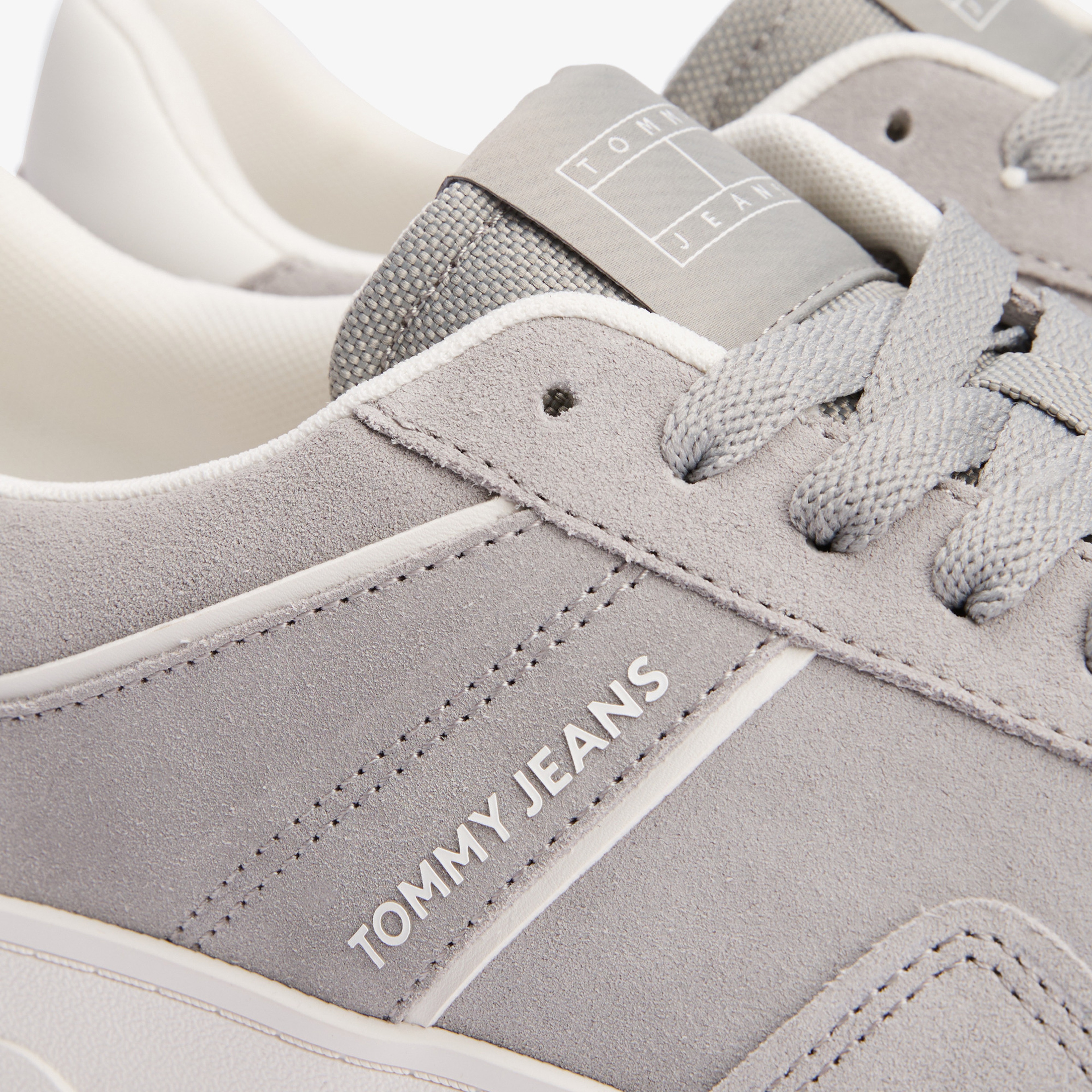 Tommy Jeans Greenwich Erkek Gri Süet Spor Ayakkabı