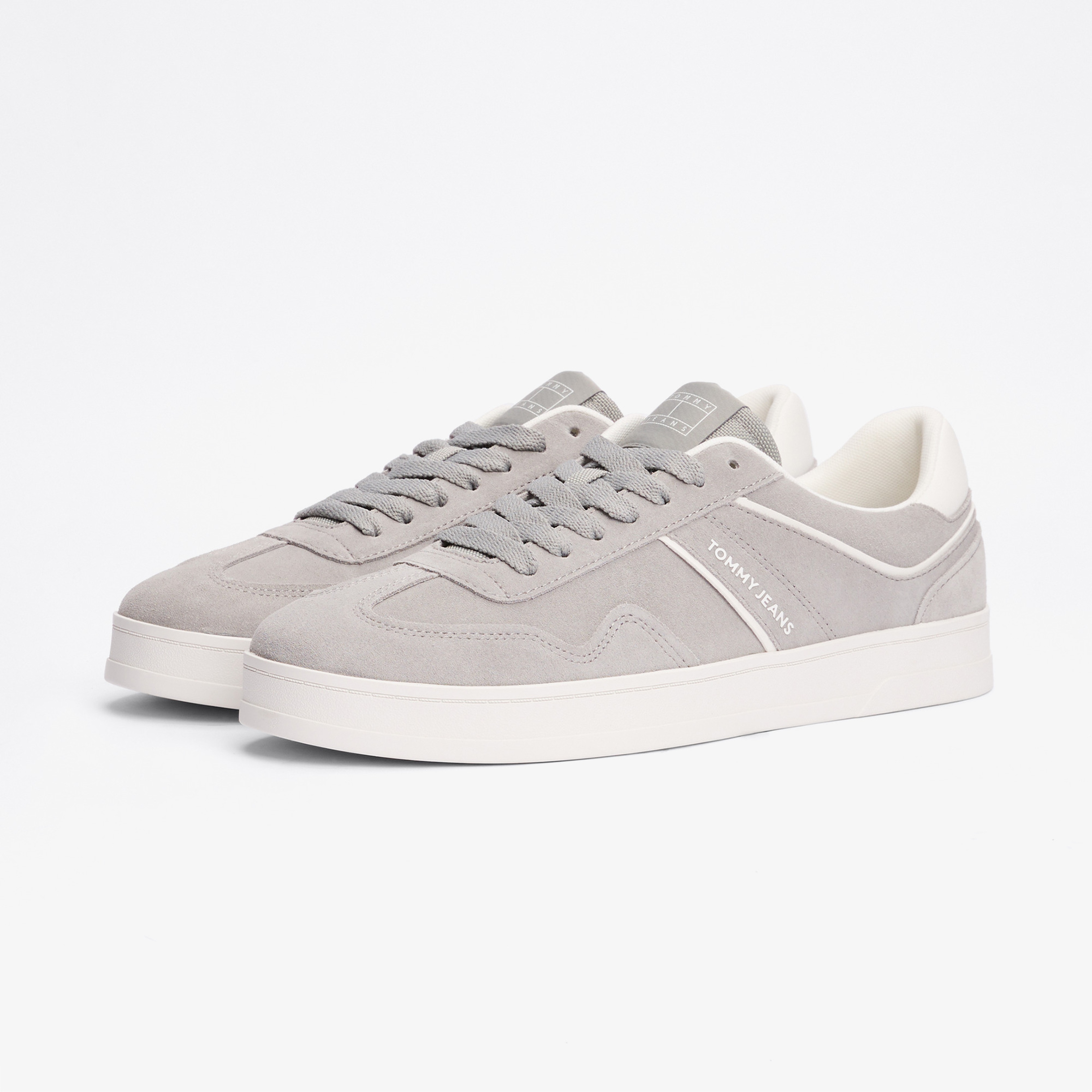Tommy Jeans Greenwich Erkek Gri Süet Spor Ayakkabı