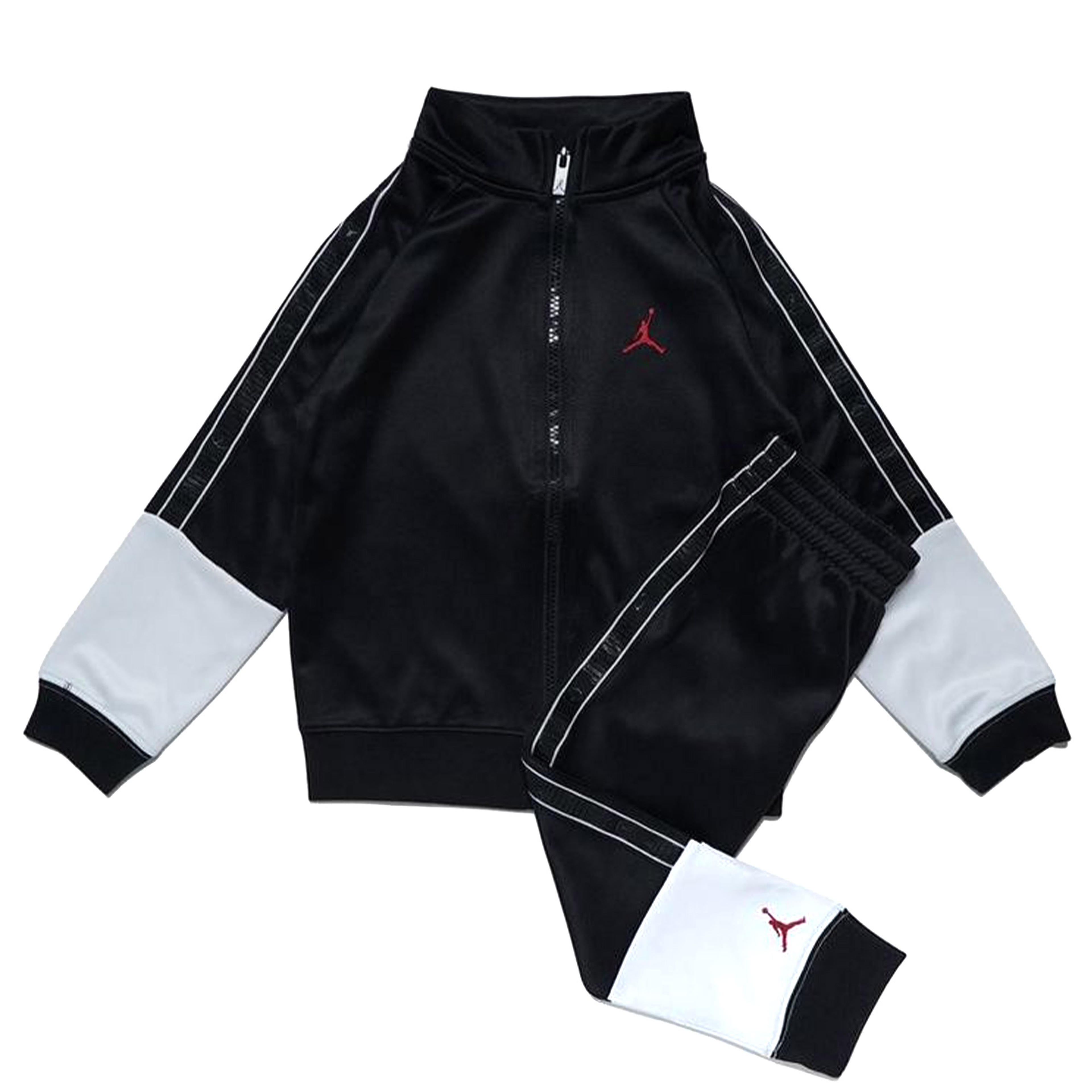 Jordan Dri-FIT Colorblocked Bebek Siyah Eşofman Takımı