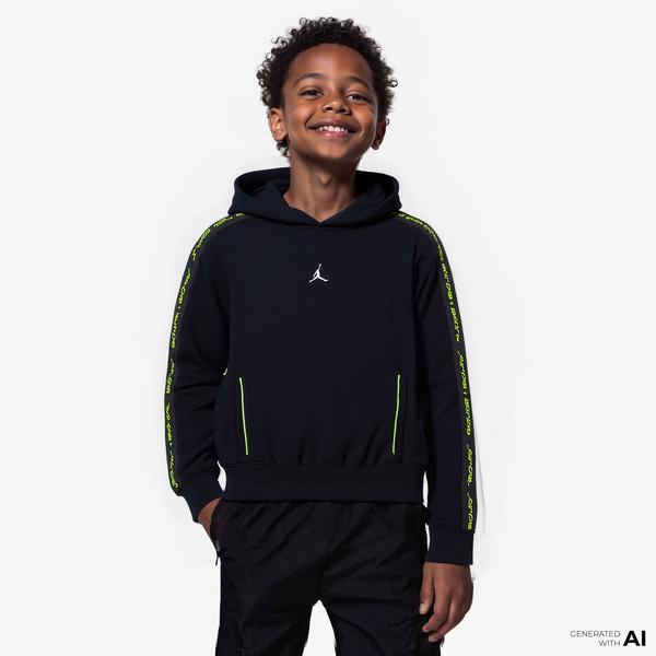 Jordan Dri-Fit Sport Çocuk Siyah Hoodie