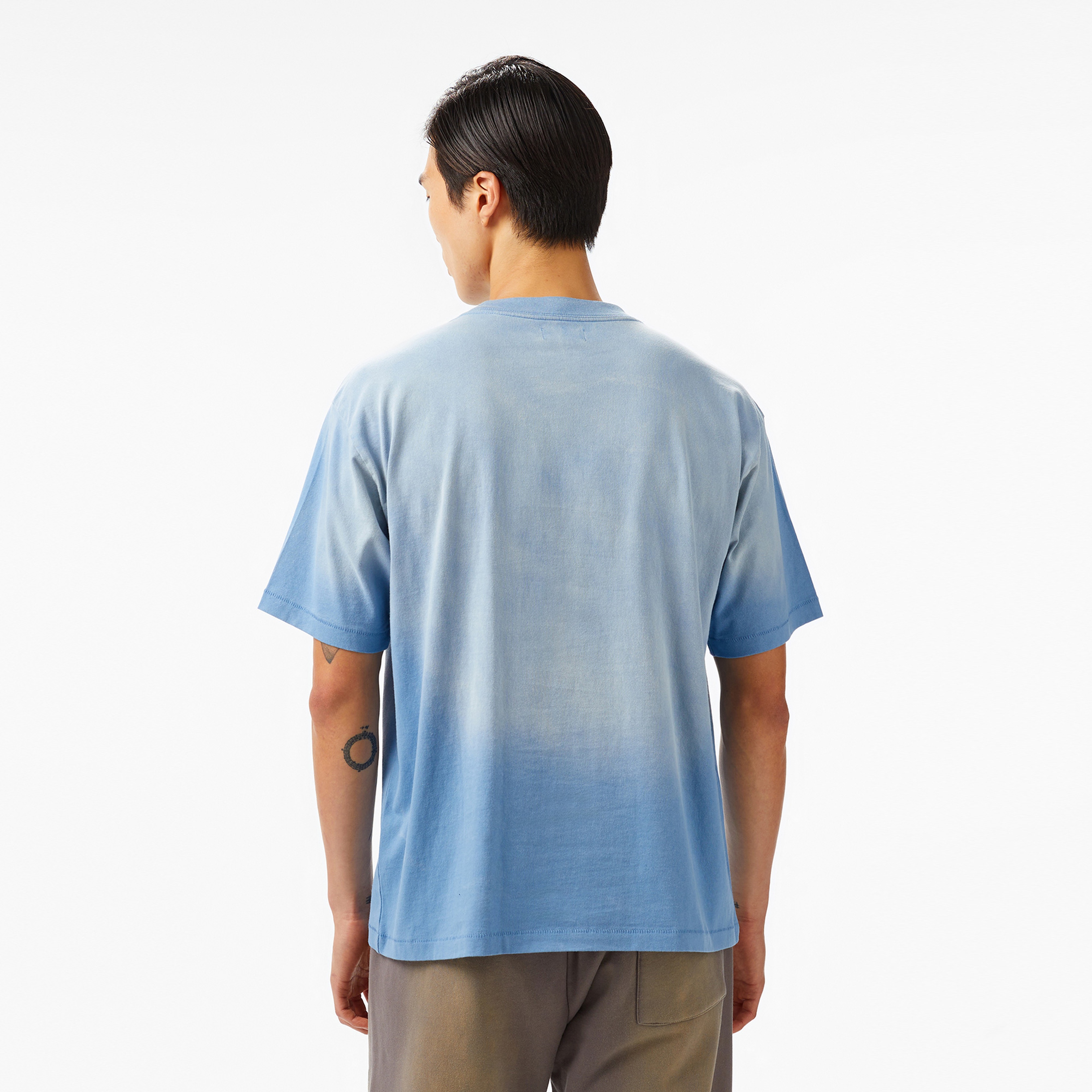 The Market Crash Unisex Mavi T-Shirt