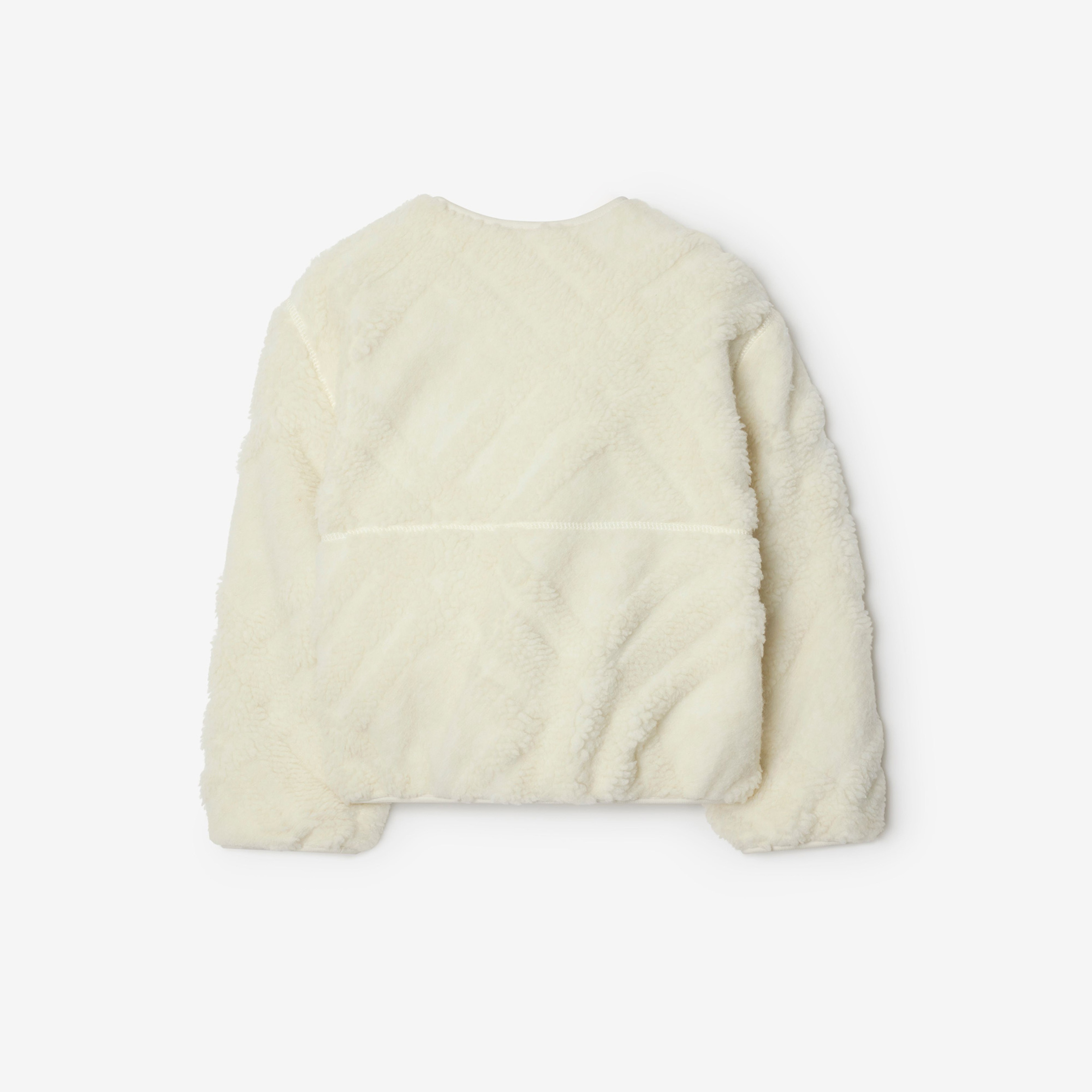 Burberry Skylar Fleece Çocuk Krem Mont