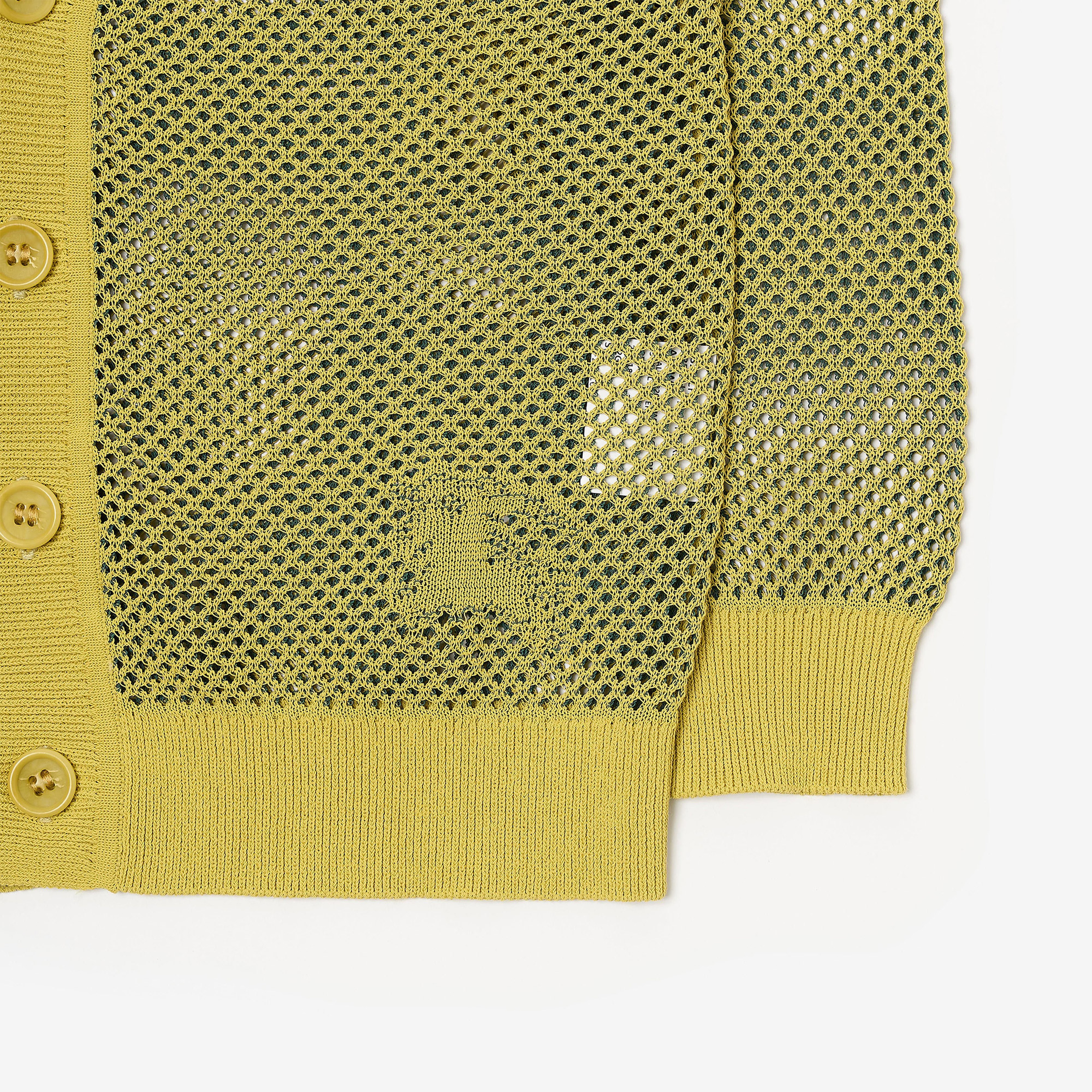 Burberry Olla Mesh Cotton Nylon Cardigan Çocuk Yeşil Hırka