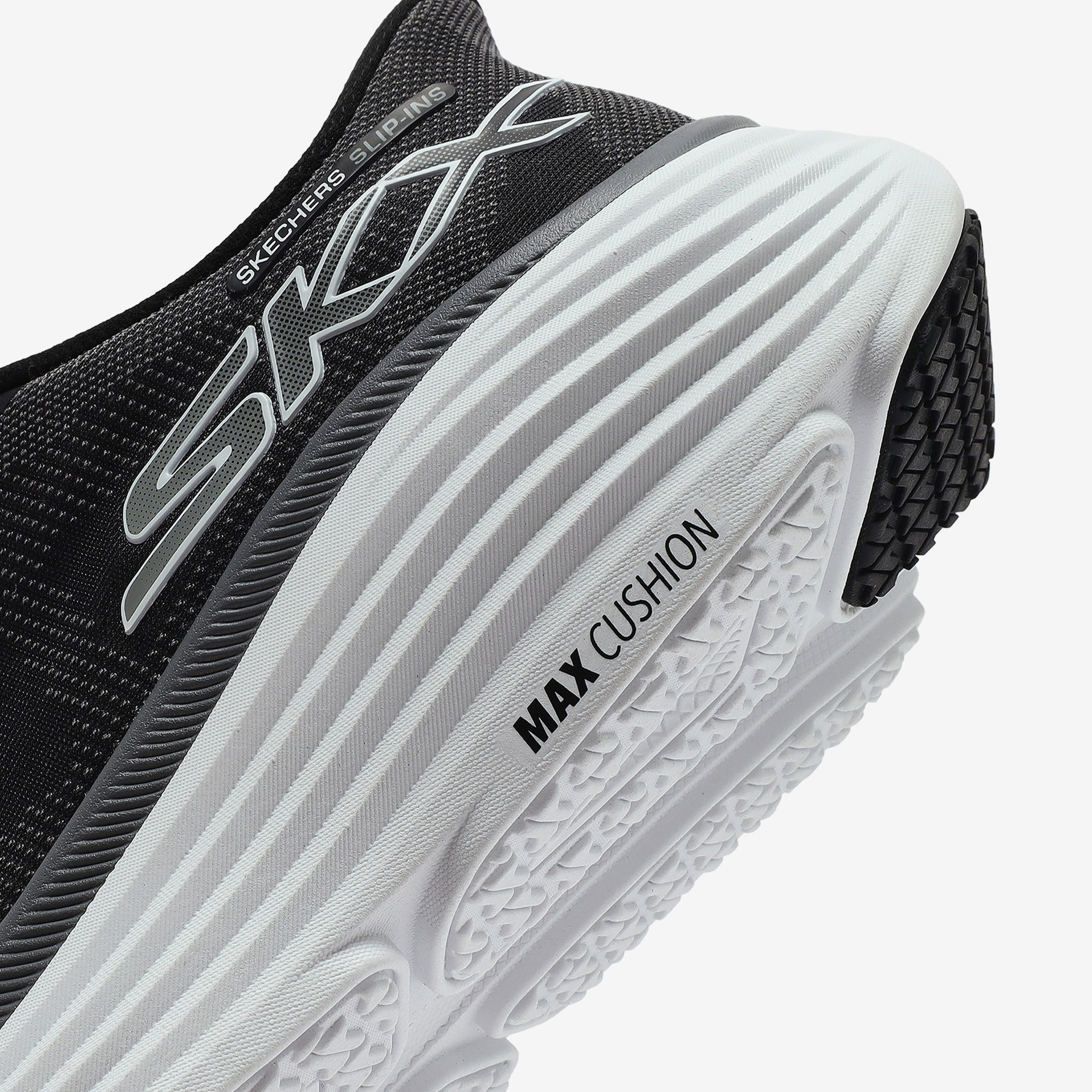 Skechers Max Cushioning Endeavour Exciton Erkek Siyah Koşu Ayakkabısı