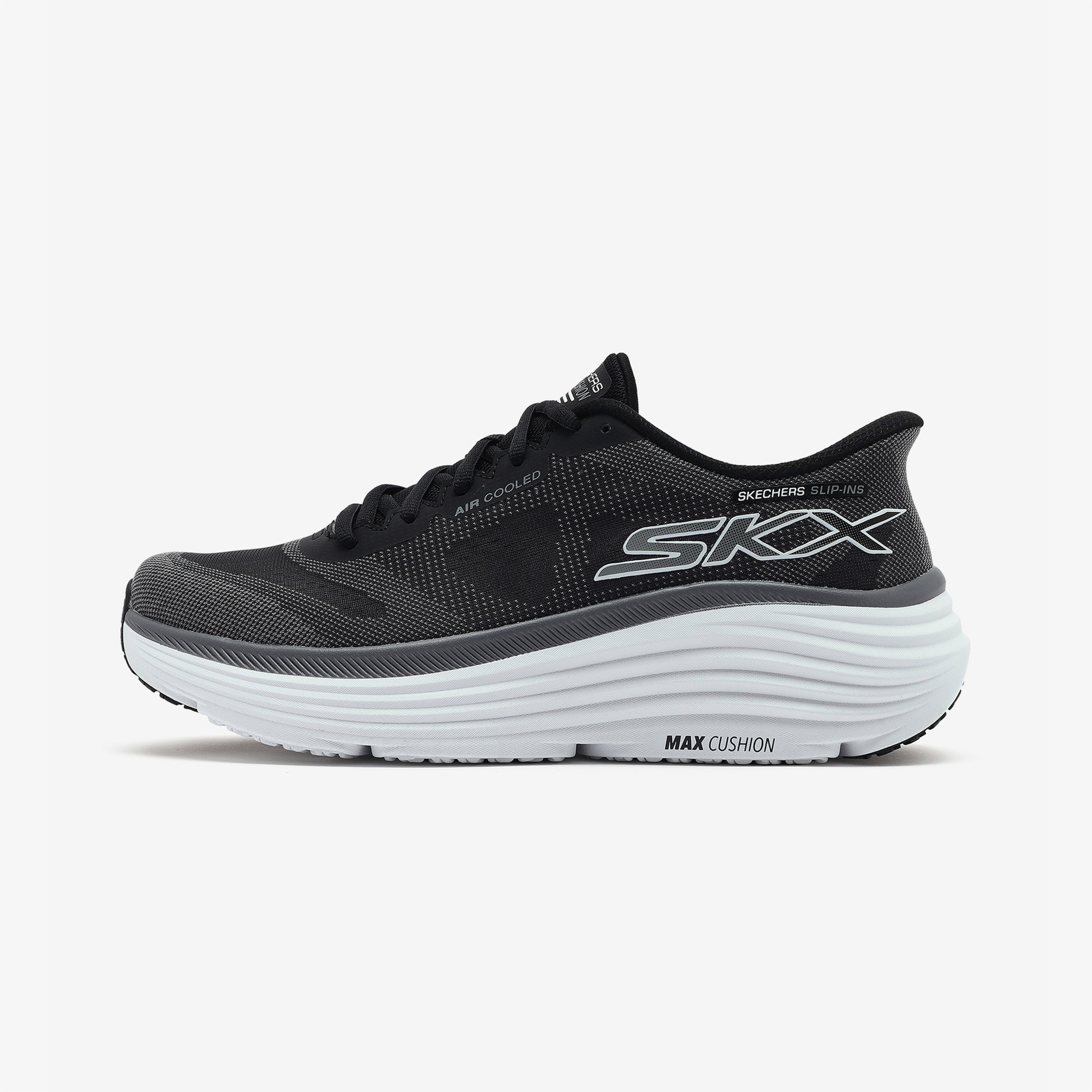 Skechers Max Cushioning Endeavour Exciton Erkek Siyah Koşu Ayakkabısı