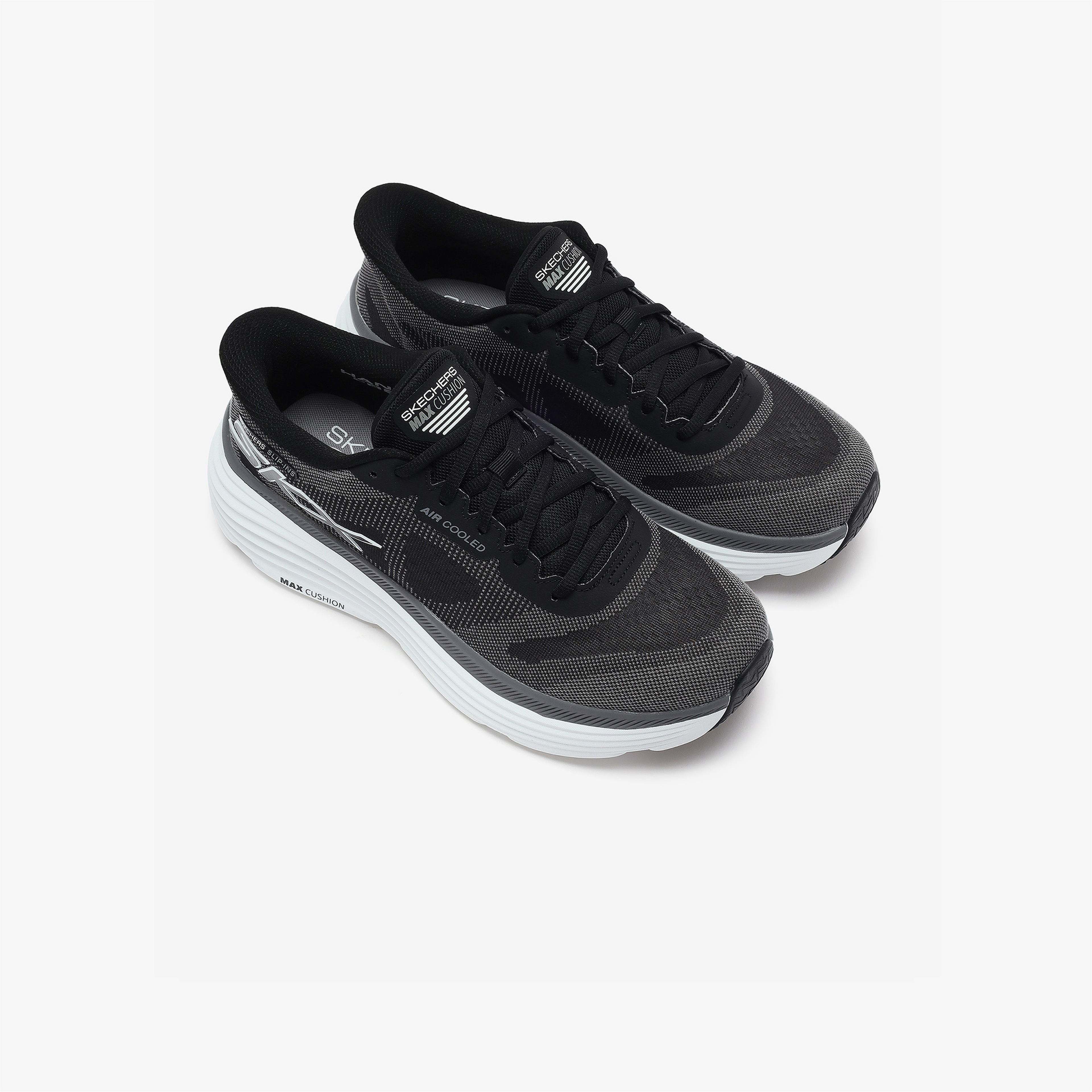 Skechers Max Cushioning Endeavour Exciton Erkek Siyah Koşu Ayakkabısı