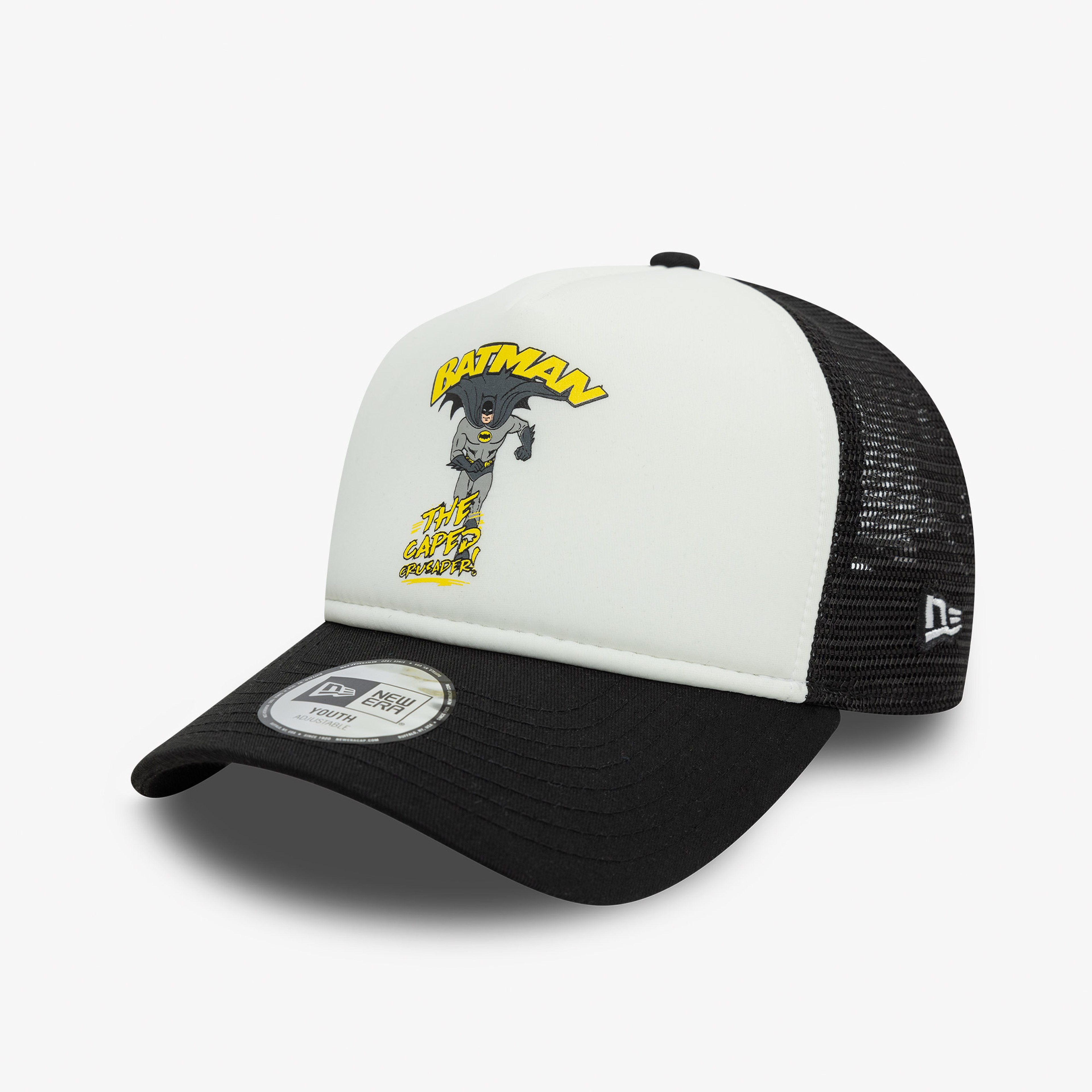 New Era DC Batman Caped Crusader Çocuk Beyaz Şapka