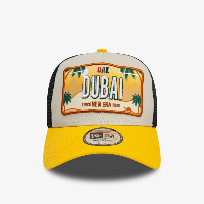 New Era License Plate Dubai Unisex Sarı Şapka