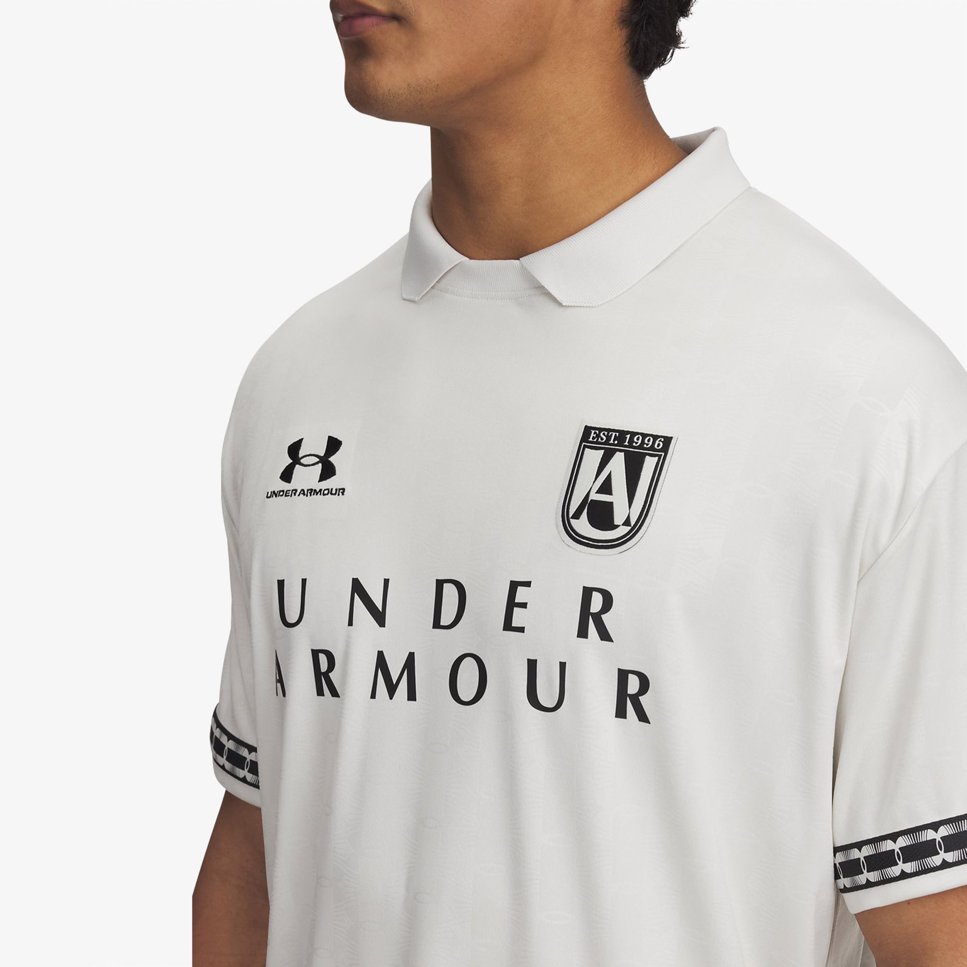 Under Armour Terrace 96 Jersey Erkek Beyaz T-ShirtM1390110| Occasion