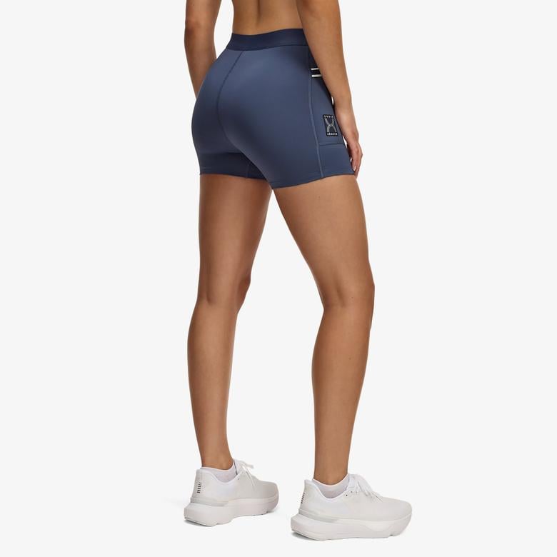 Under Armour Run 96 Kadın Mavi Kısa Tayt