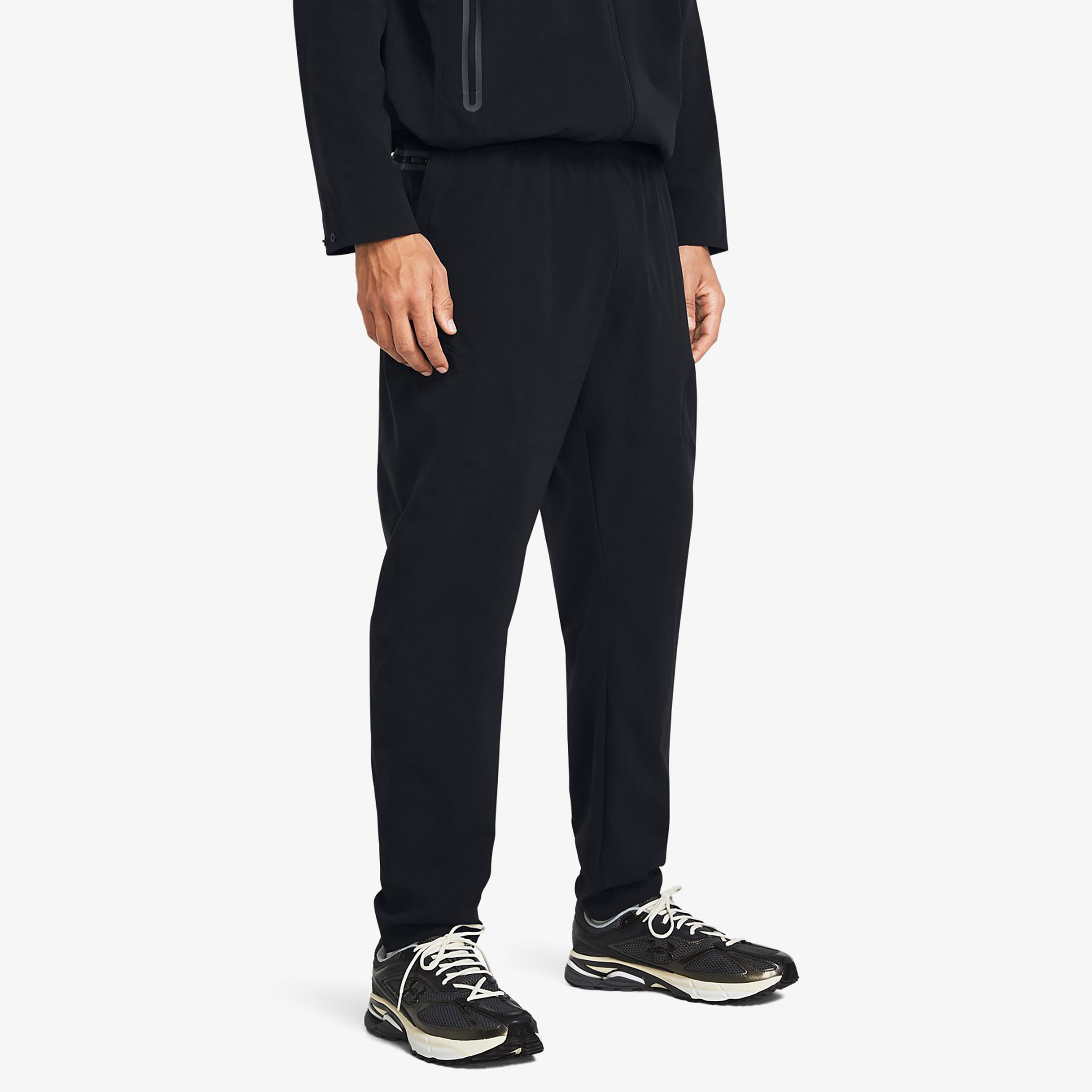 Under Armour Unstoppable Vented Taper Erkek Siyah Eşofman Altı