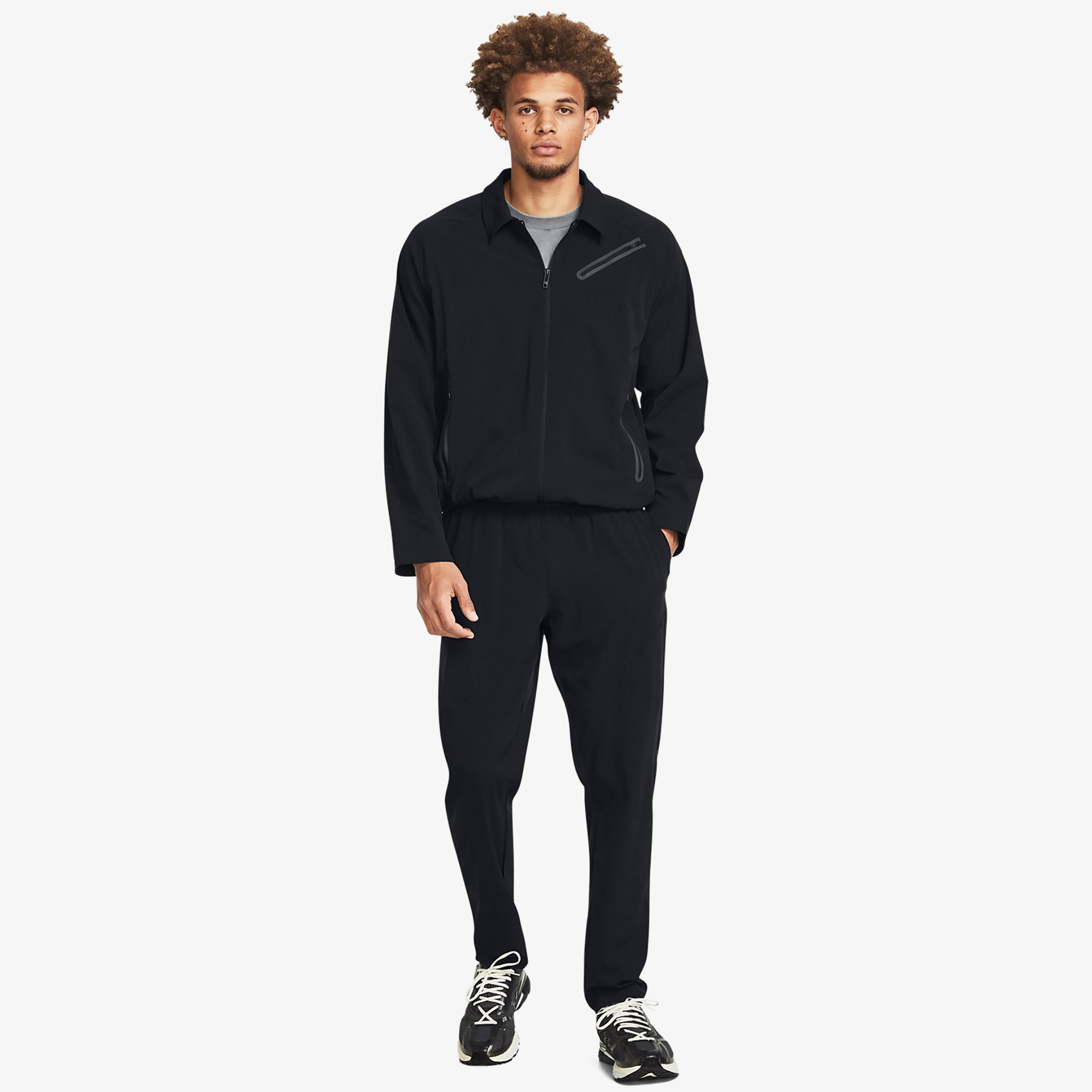 Under Armour Unstoppable Vented Taper Erkek Siyah Eşofman Altı