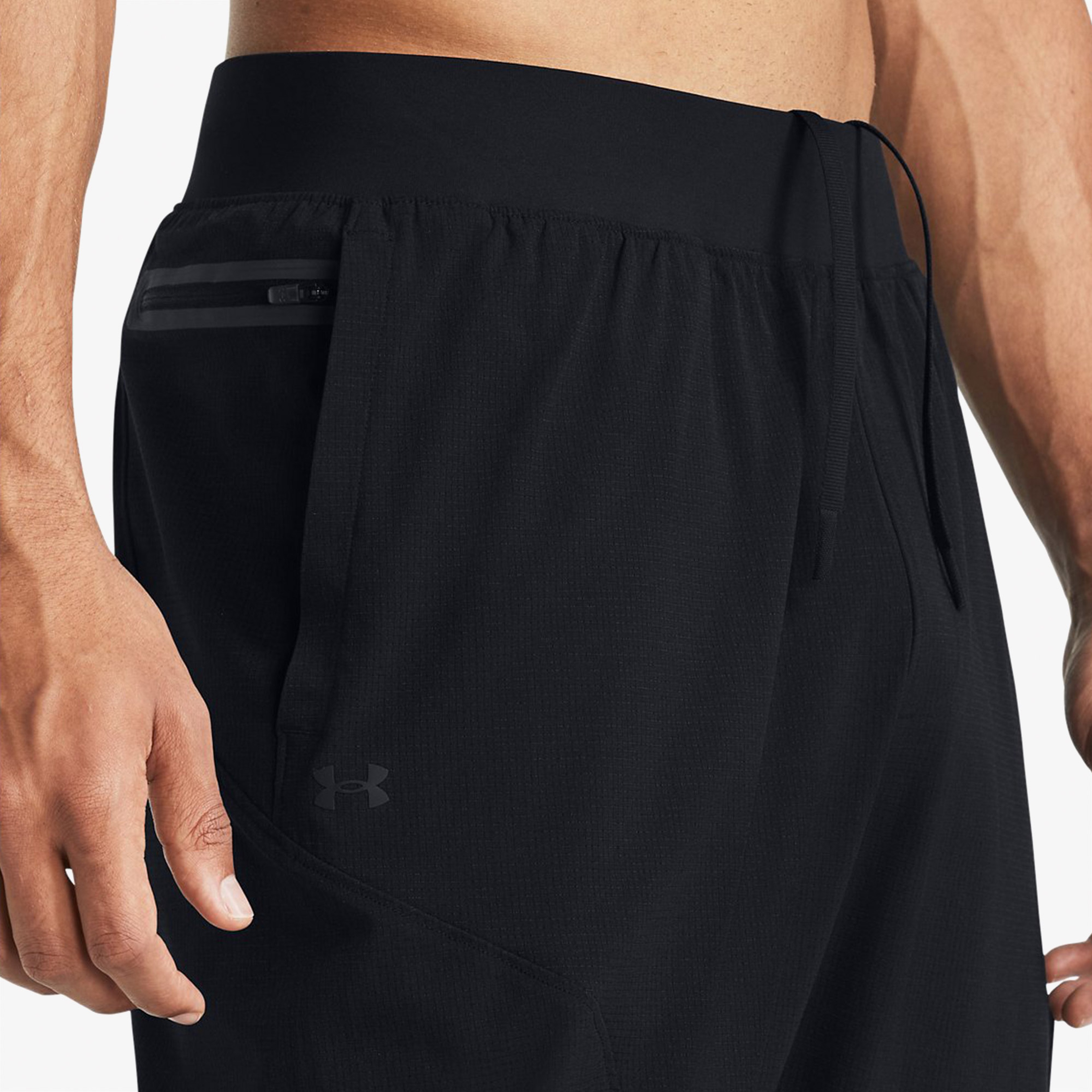 Under Armour Unstoppable Vented Taper Erkek Siyah Eşofman Altı
