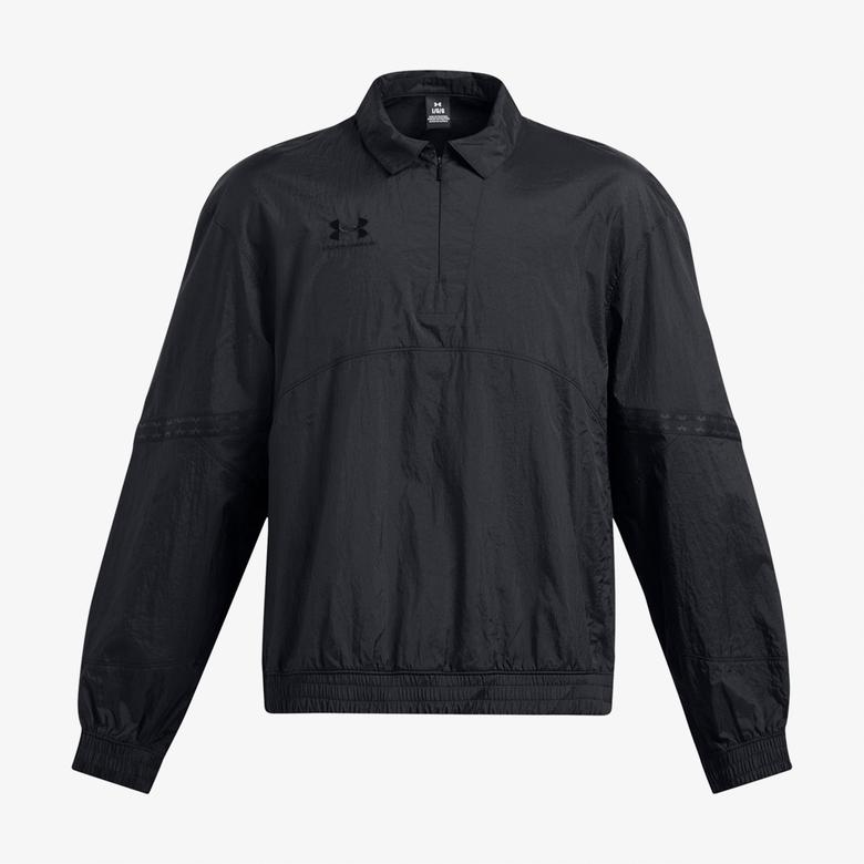 Under Armour 96 Terrace Drill Erkek Siyah Sweatshirt