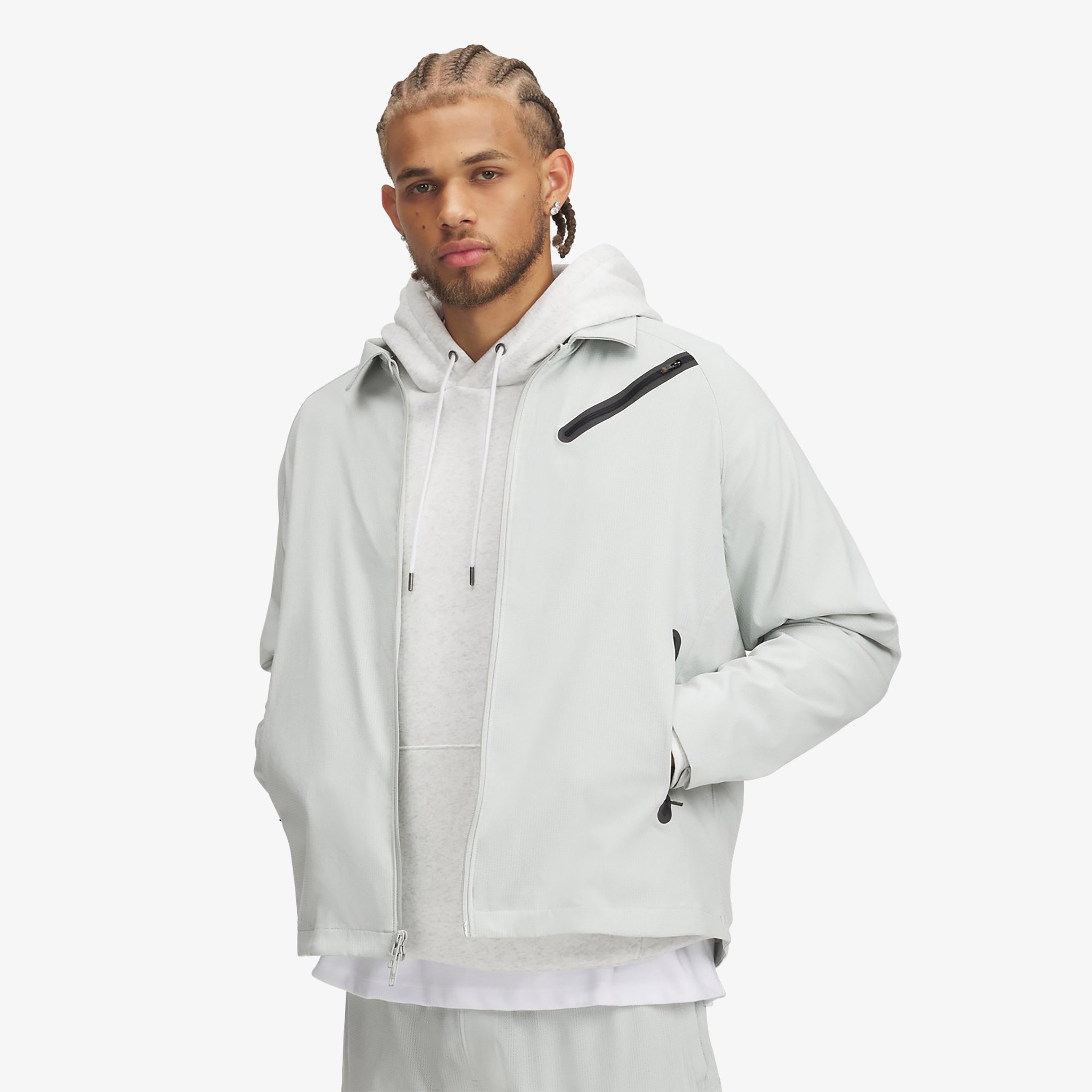 Under Armour Unstoppable Vented Erkek Beyaz Ceket