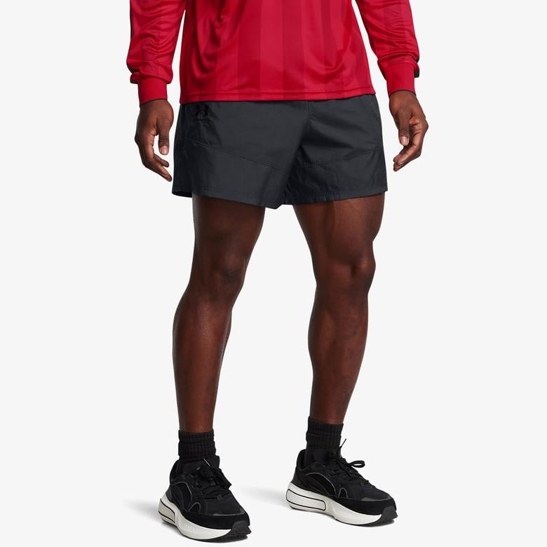 Under Armour 96 Terrace Dokuma Erkek Siyah Şort