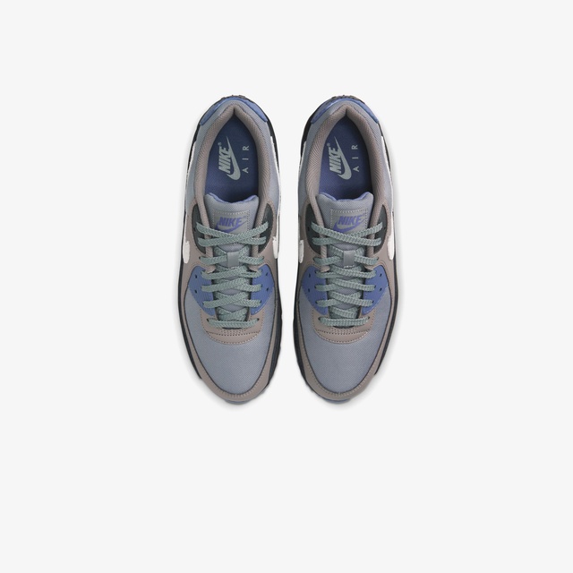 Nike Lacivert Nike Air Max 90 Erkek Gri/Lacivert Spor Ayakkabı