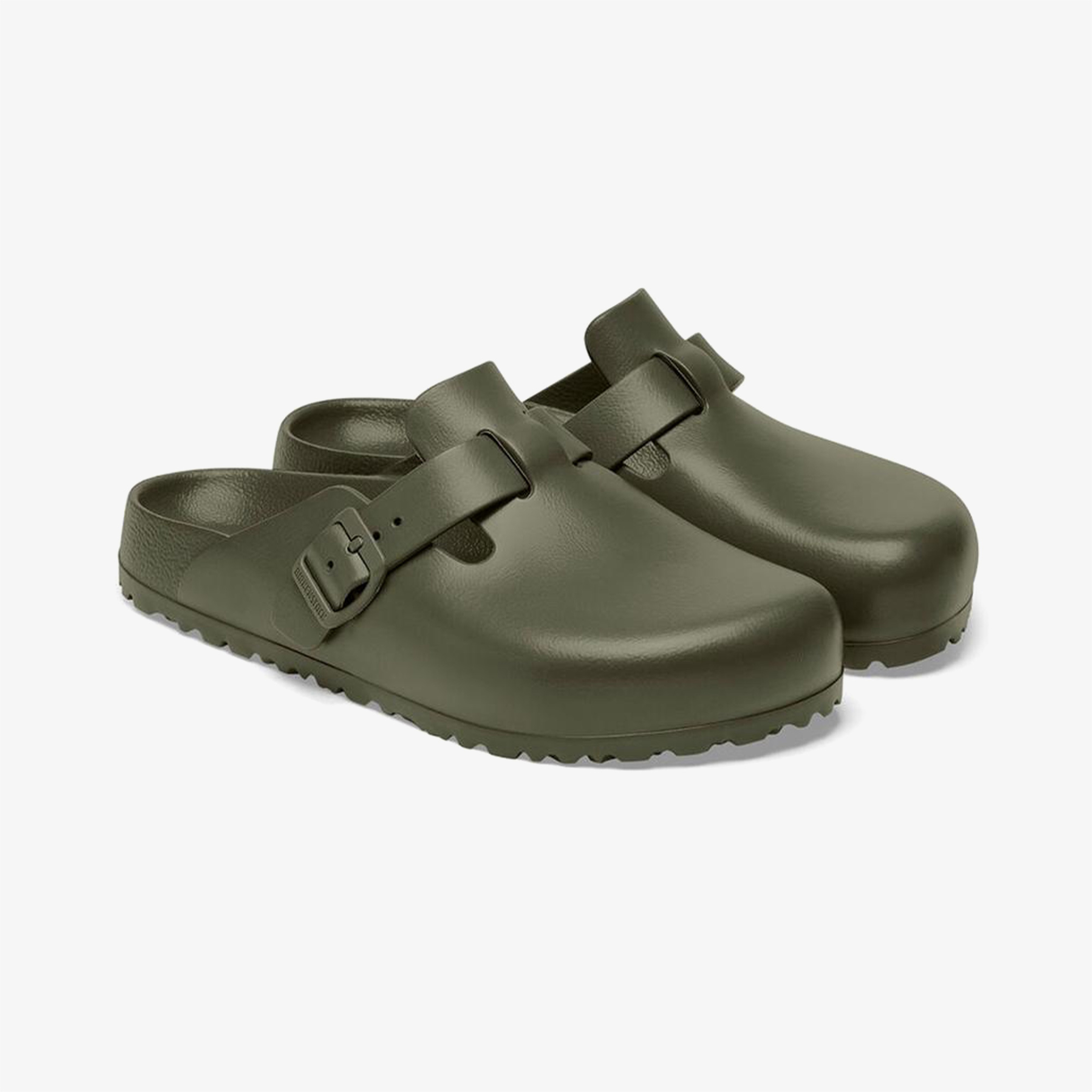 Birkenstock Boston Eva Erkek Yeşil Kapalı Terlik