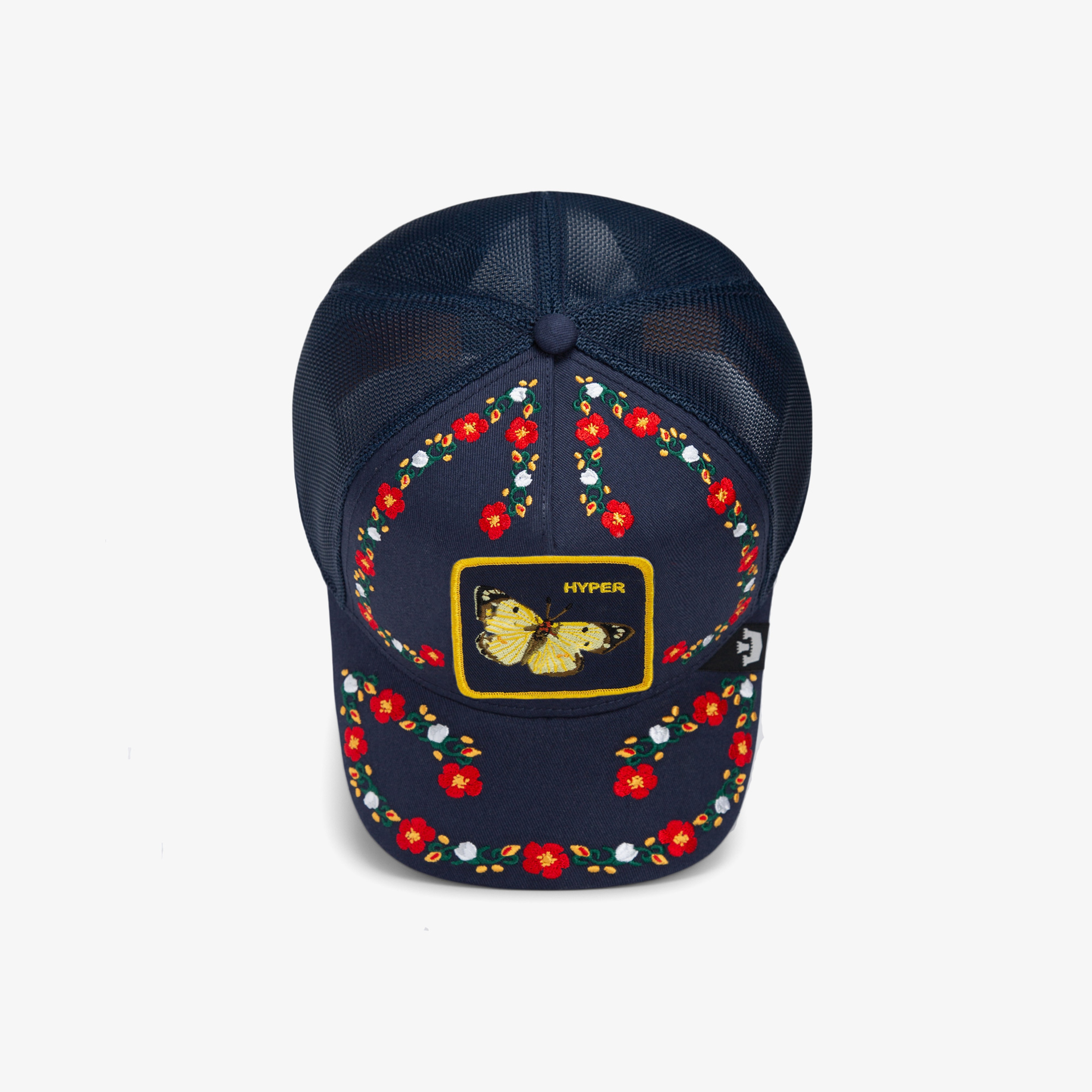 Goorin Bros Hyper Floral Unisex Lacivert Şapka