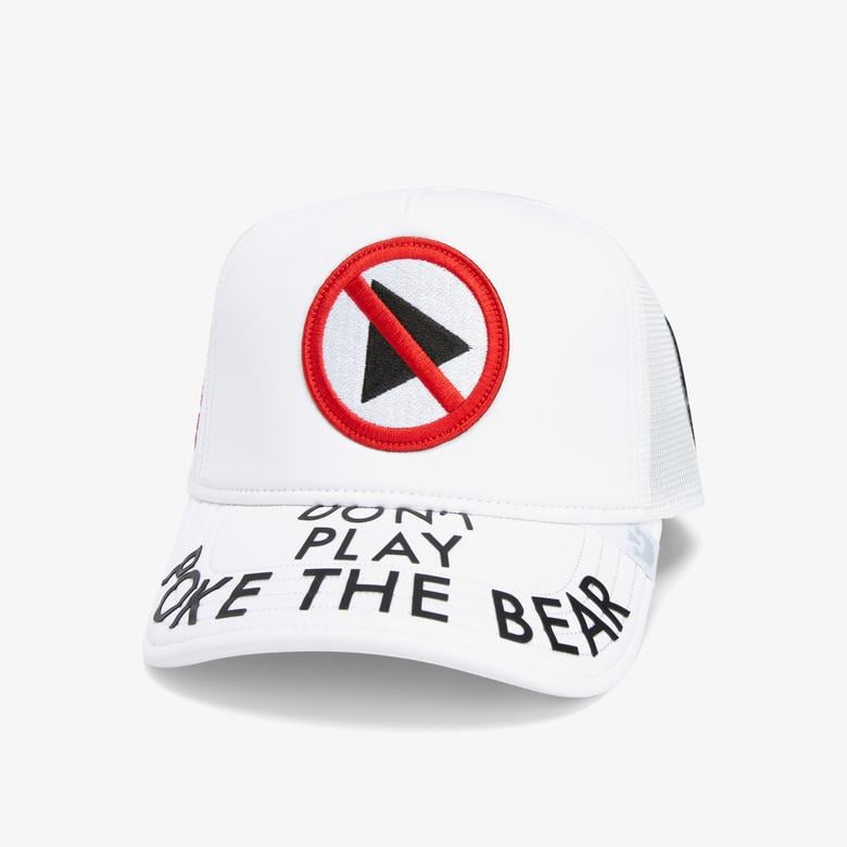 Goorin Bros Poke The Bear Unisex Beyaz Şapka