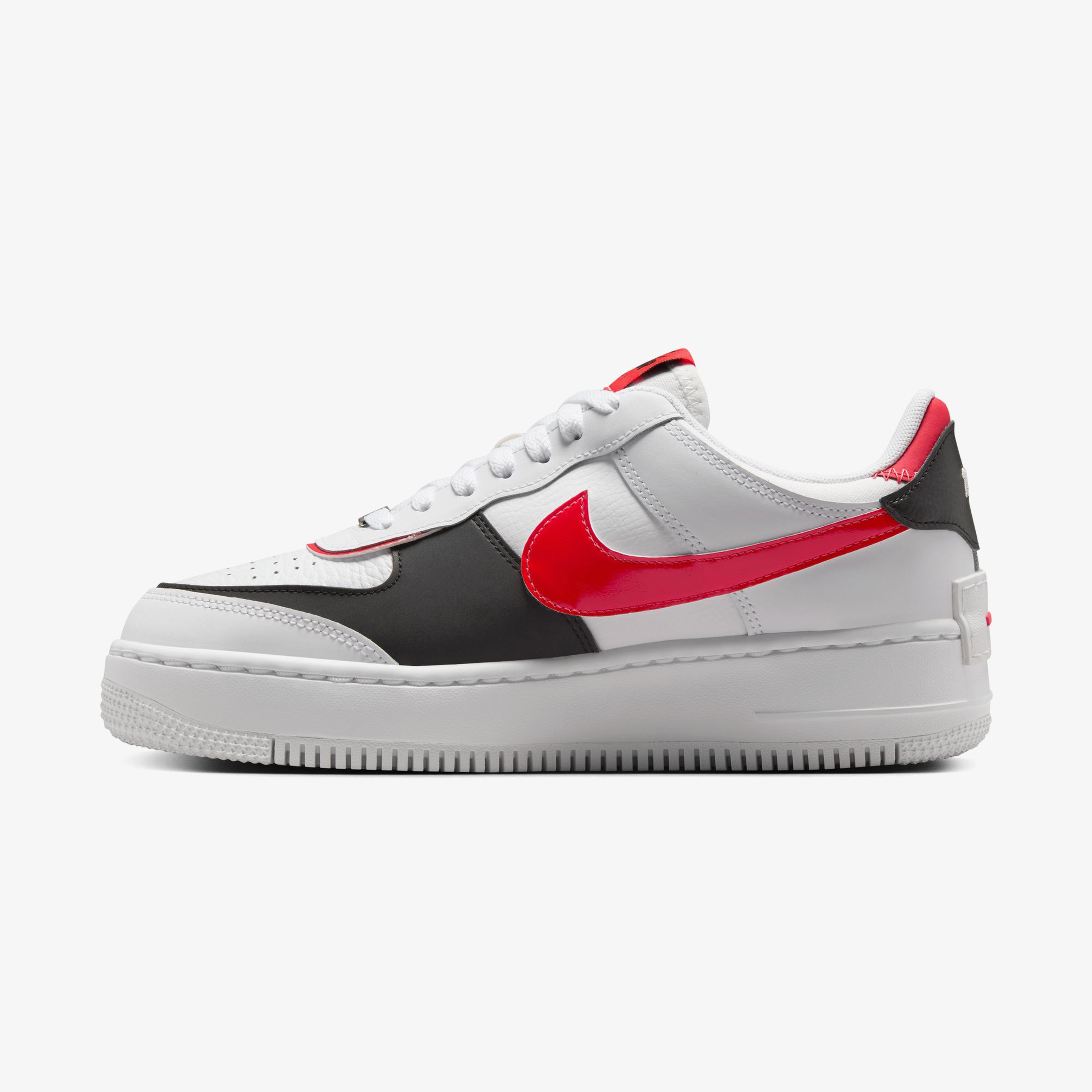 Nike Air Force 1 Shadow "Light Crimson"Unisex Beyaz Sneaker