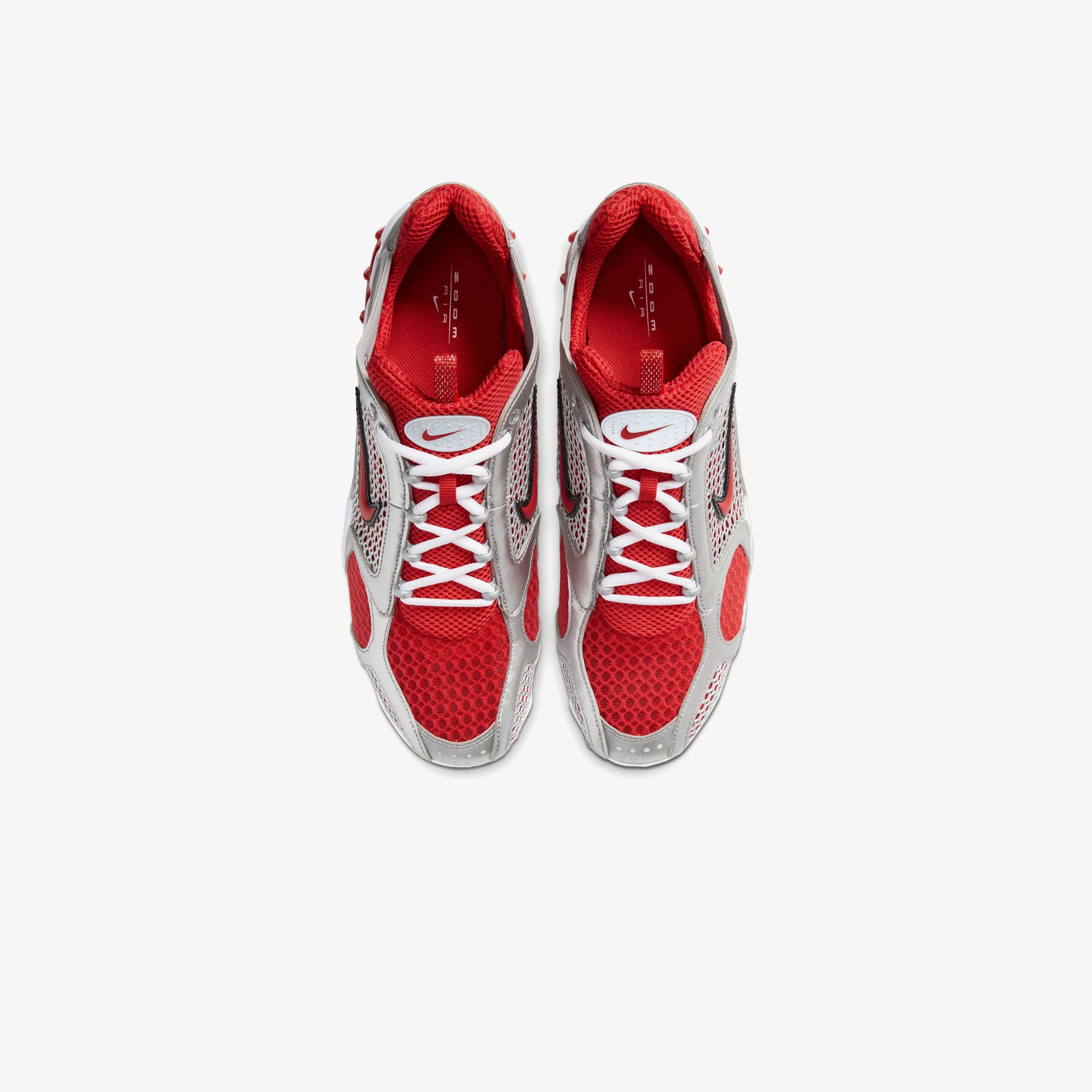 Nike Air Zoom Spiridon Cage 2 Erkek Gri/Kırmızı Spor Ayakkabı44
