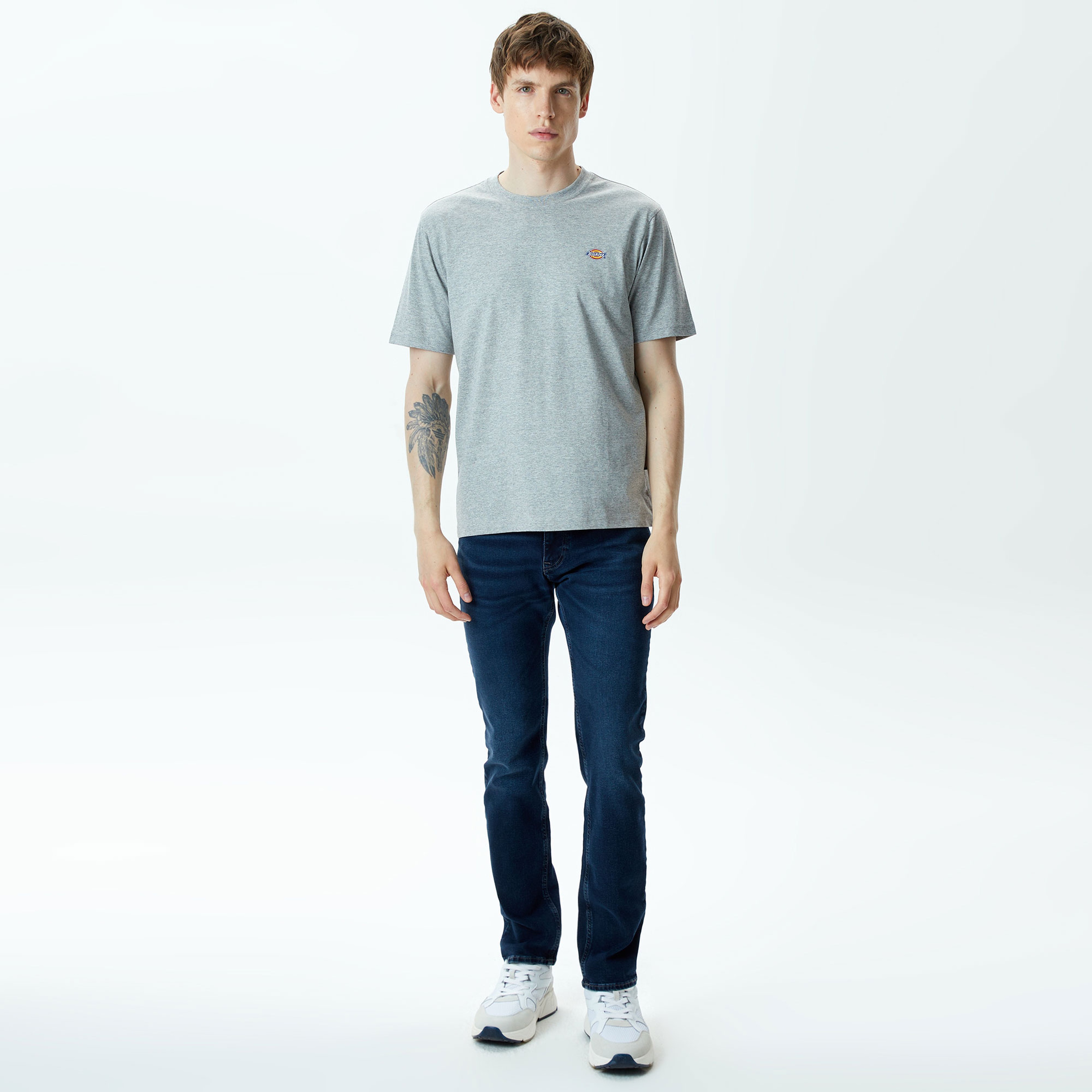 Dickies Mapleton Erkek Gri T-Shirt