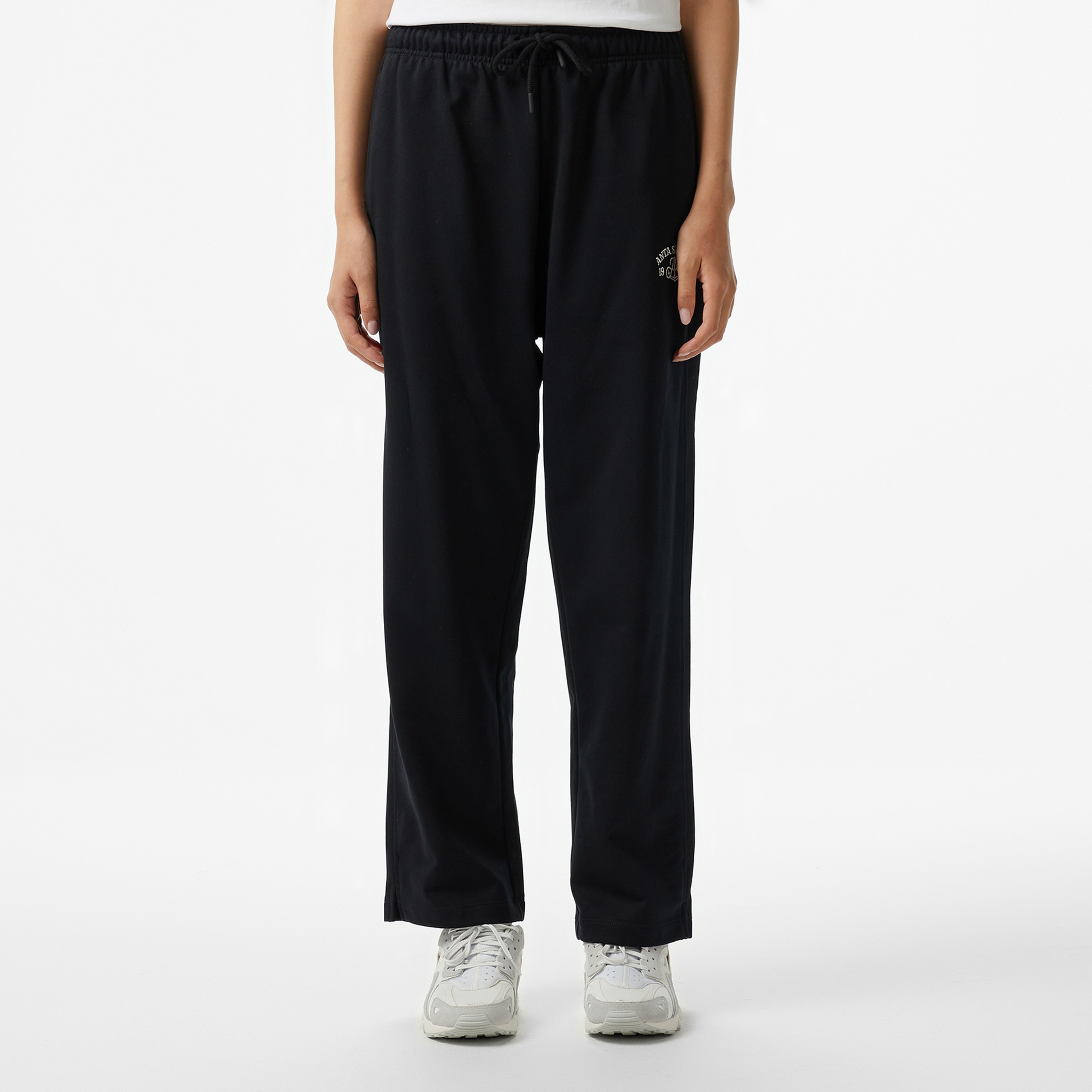 Anta Sports Club Kadın Siyah Eşofman Altı