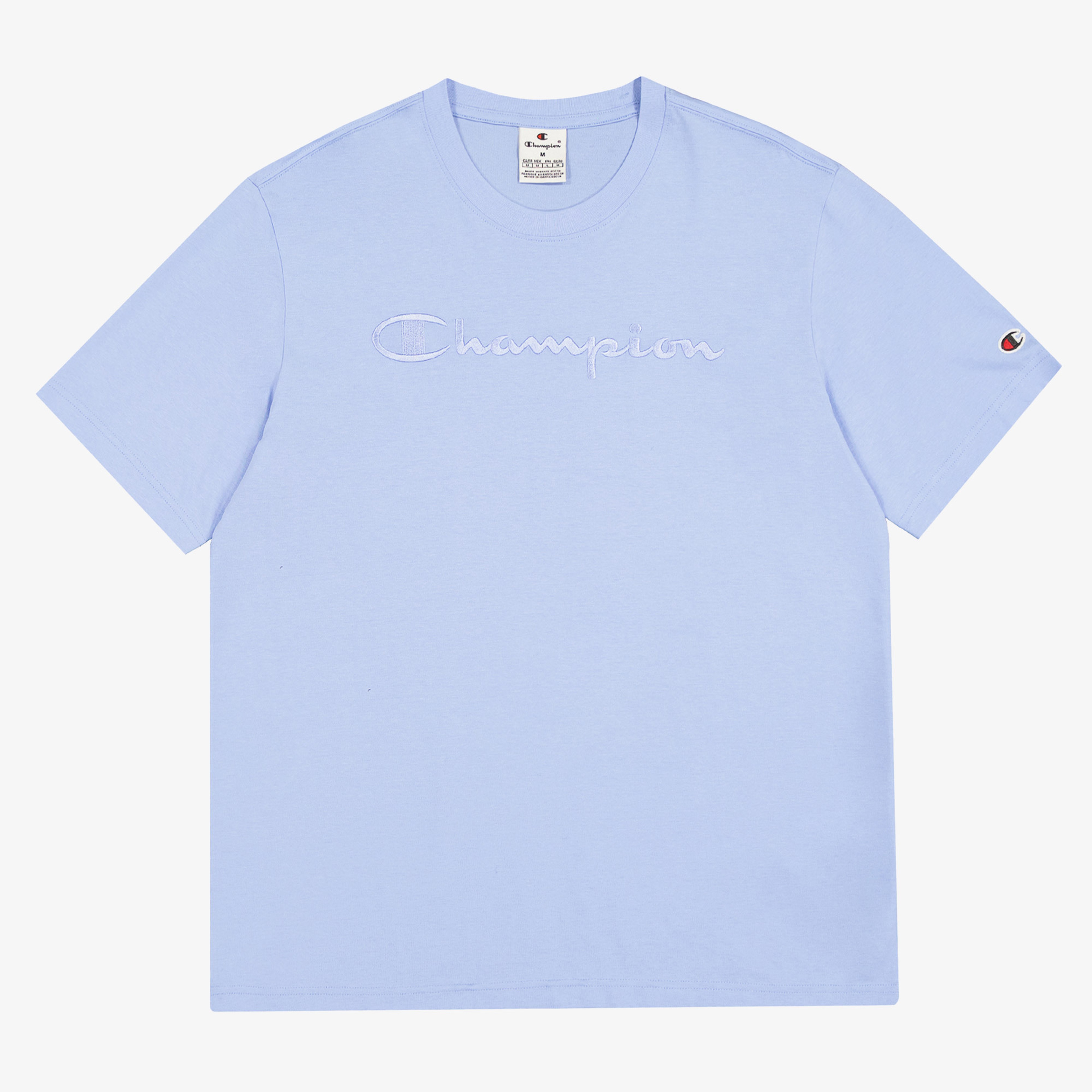 Champion SS Erkek Mavi T-Shirt