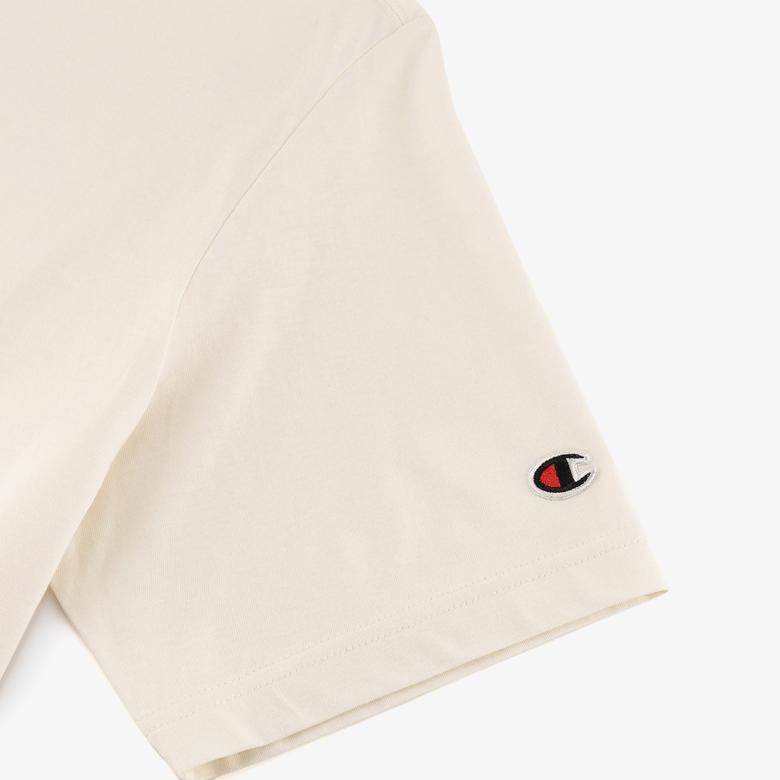 Champion SS Erkek Bej T-Shirt