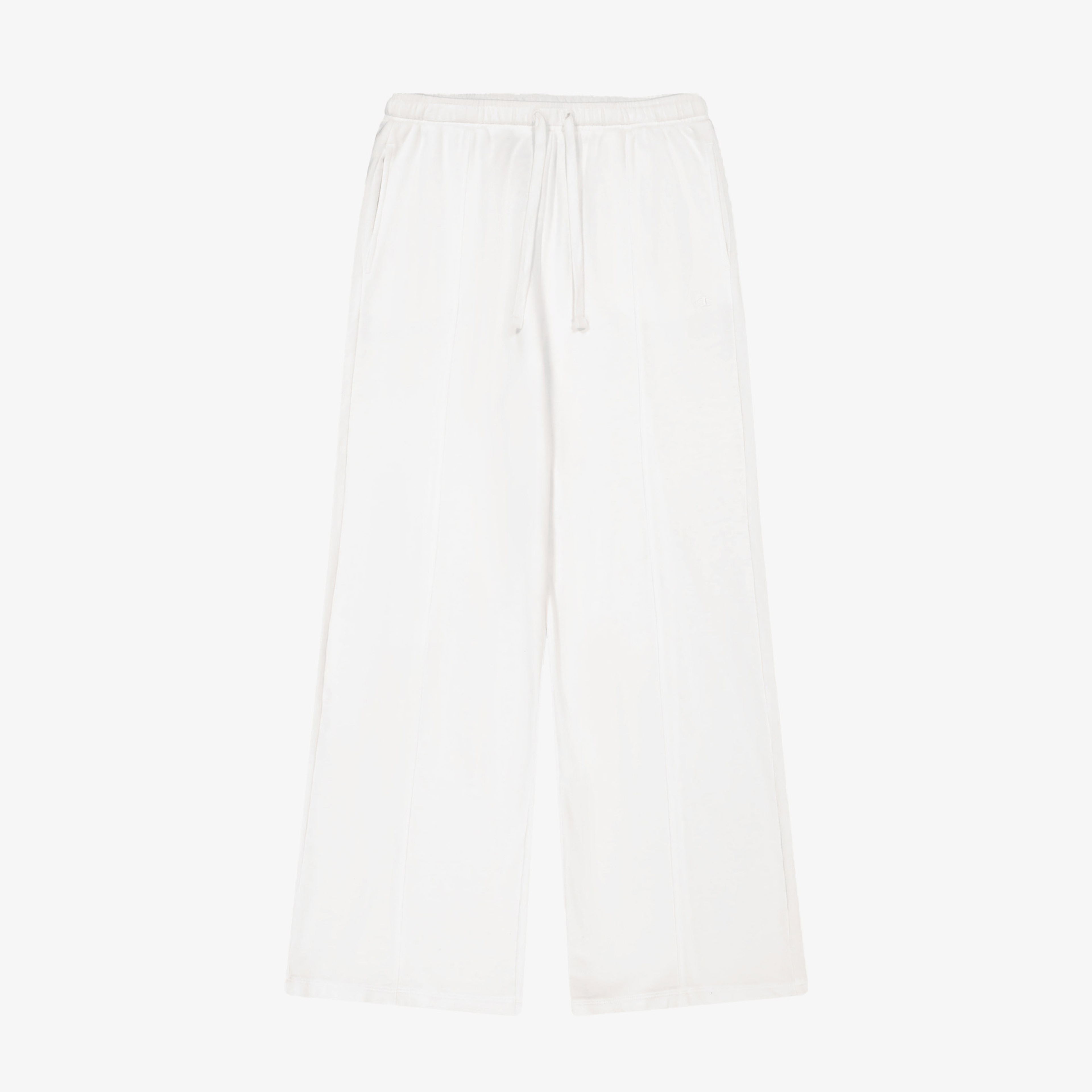 Champion Wide Leg Kadın Beyaz Eşofman Altı