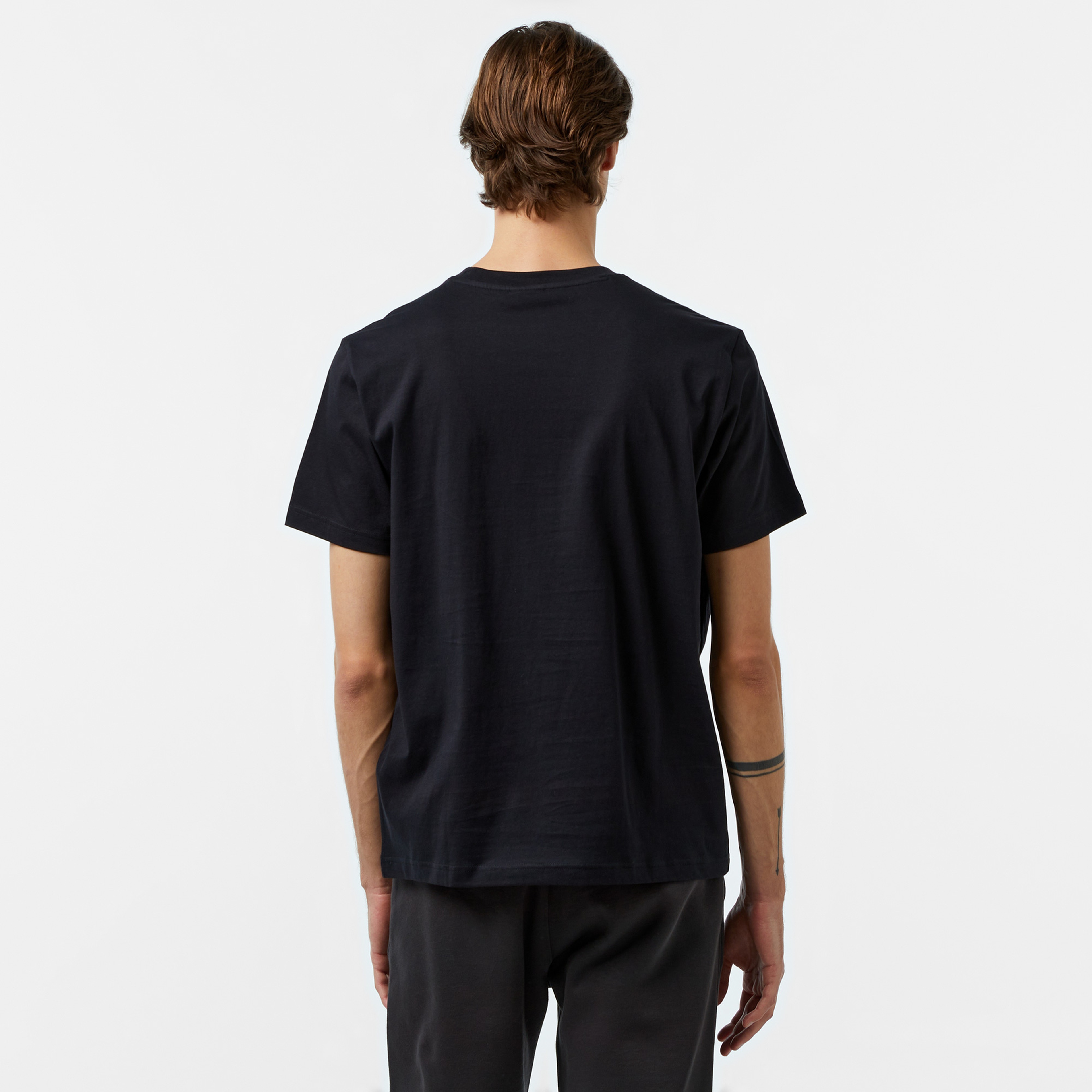 Champion Icons SS Erkek Siyah T-Shirt