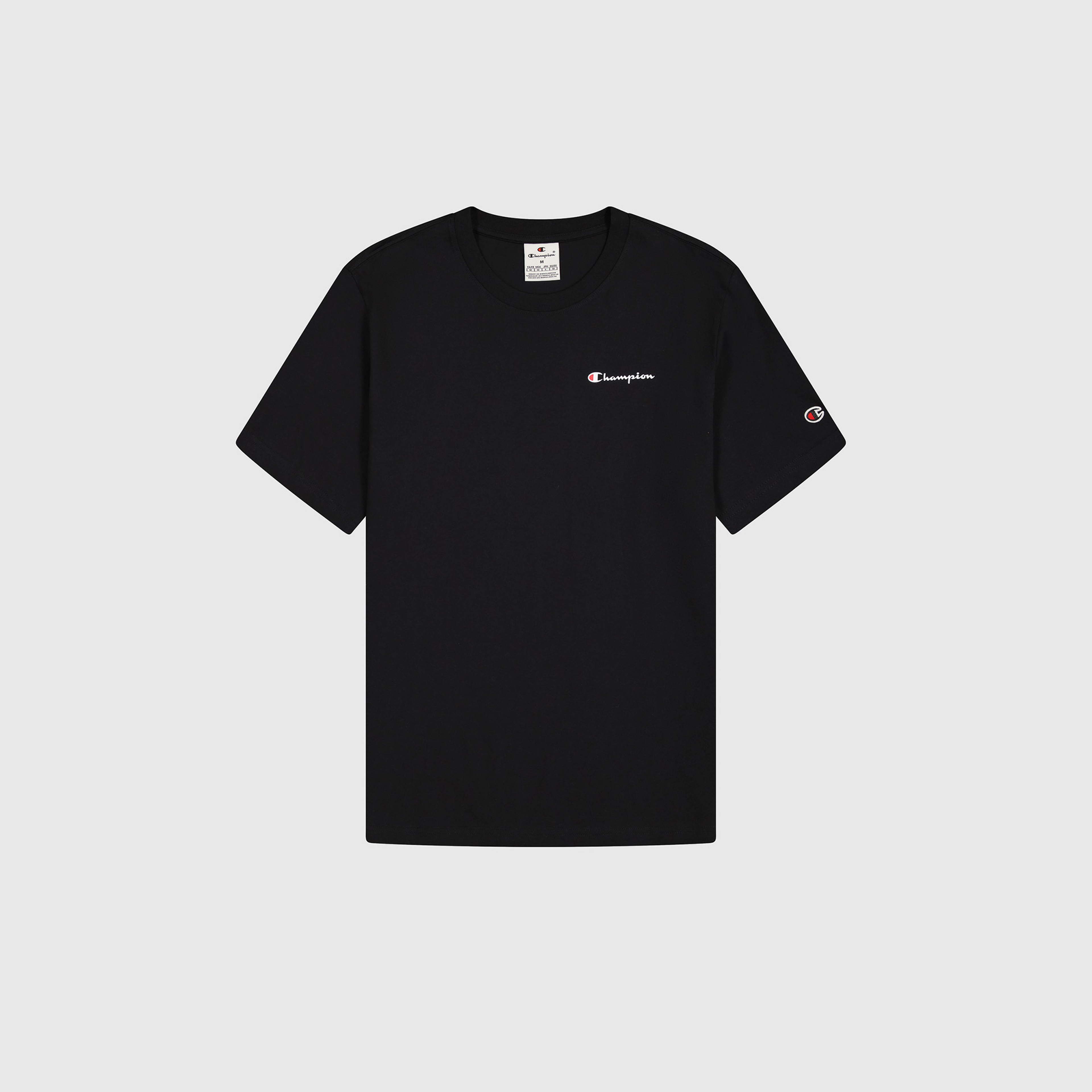 Champion Icons SS Erkek Siyah T-Shirt