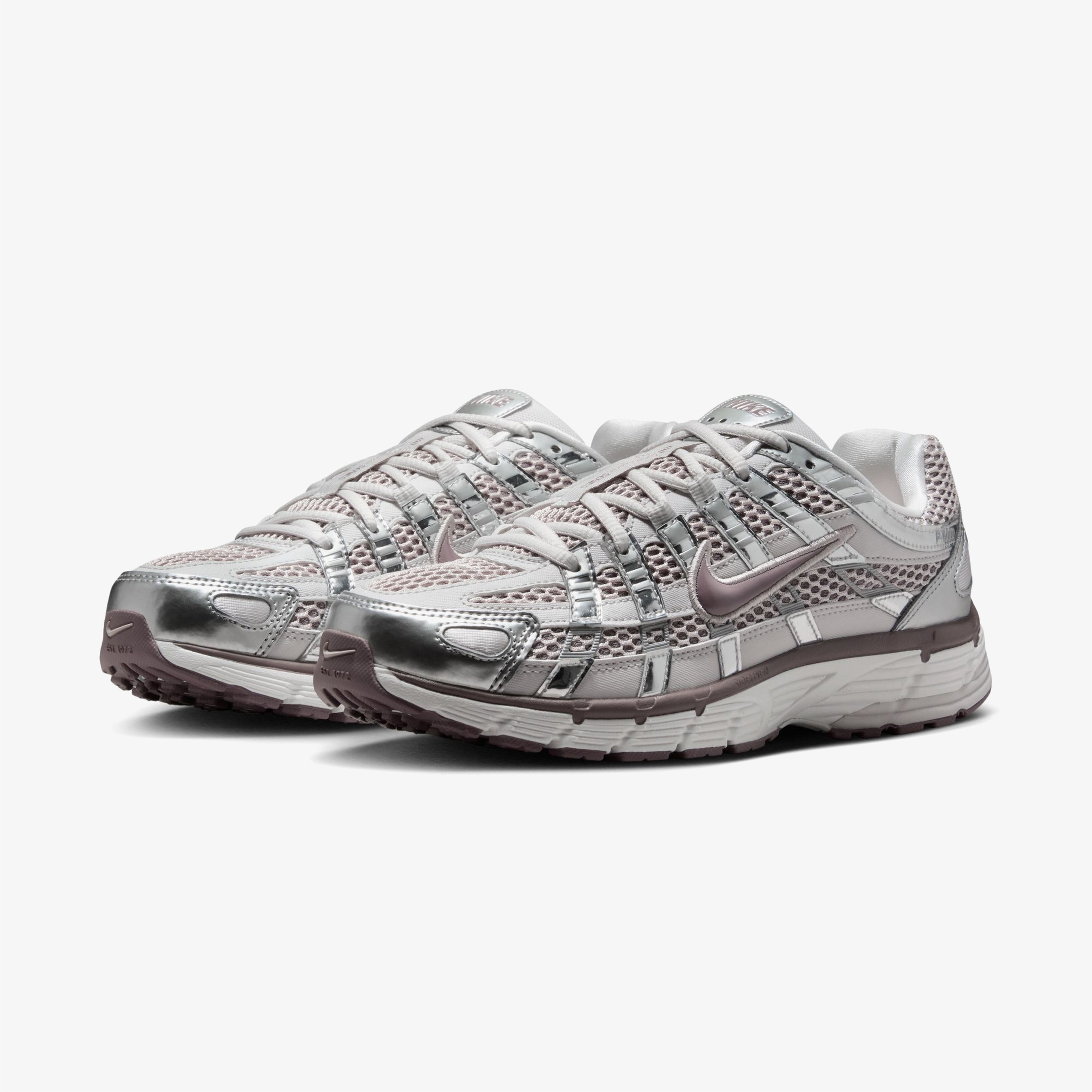 Nike P-6000 Platinum Violet Kadın Gri Spor Ayakkabı