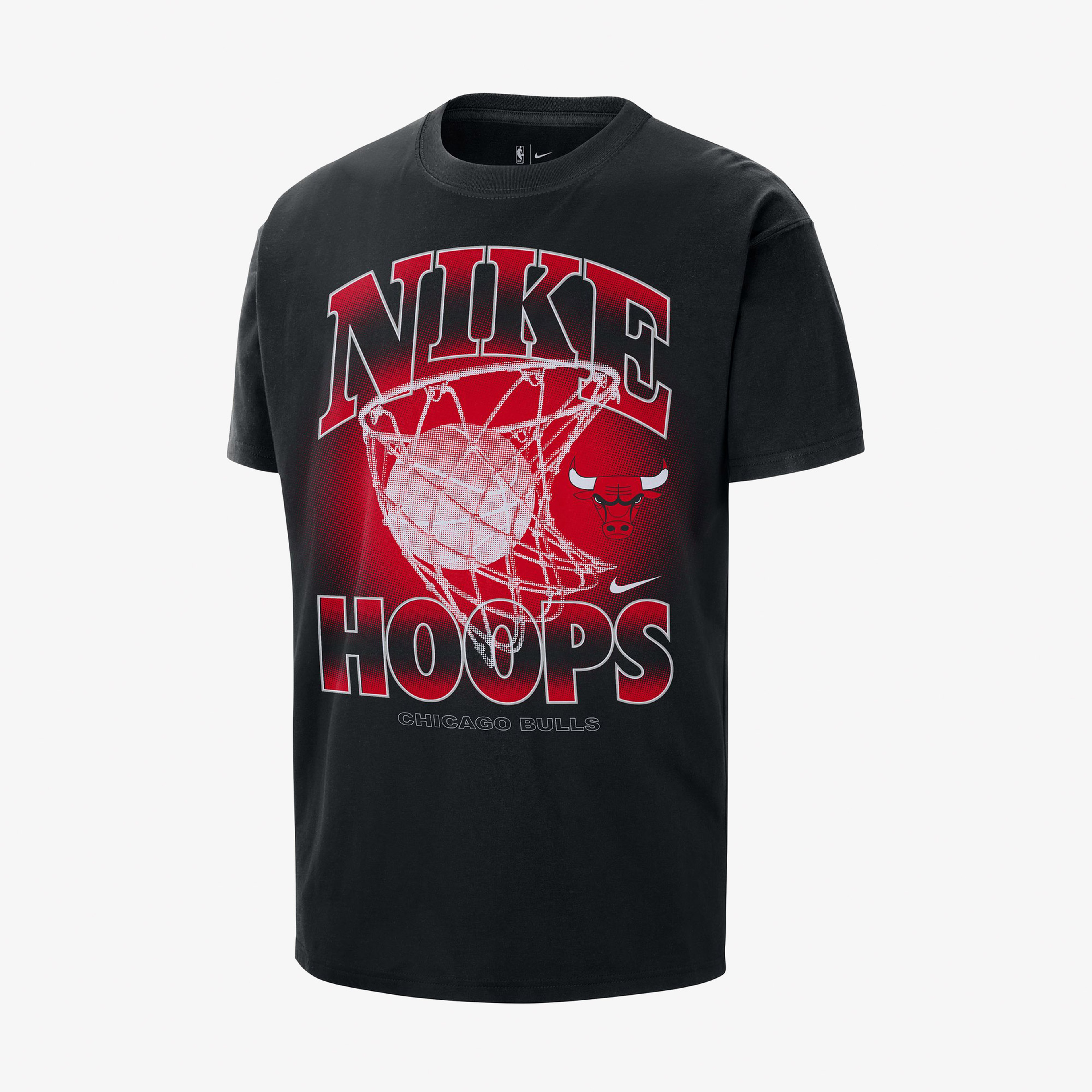 Nike Chicago Bulls Courtside Erkek Siyah T-Shirt