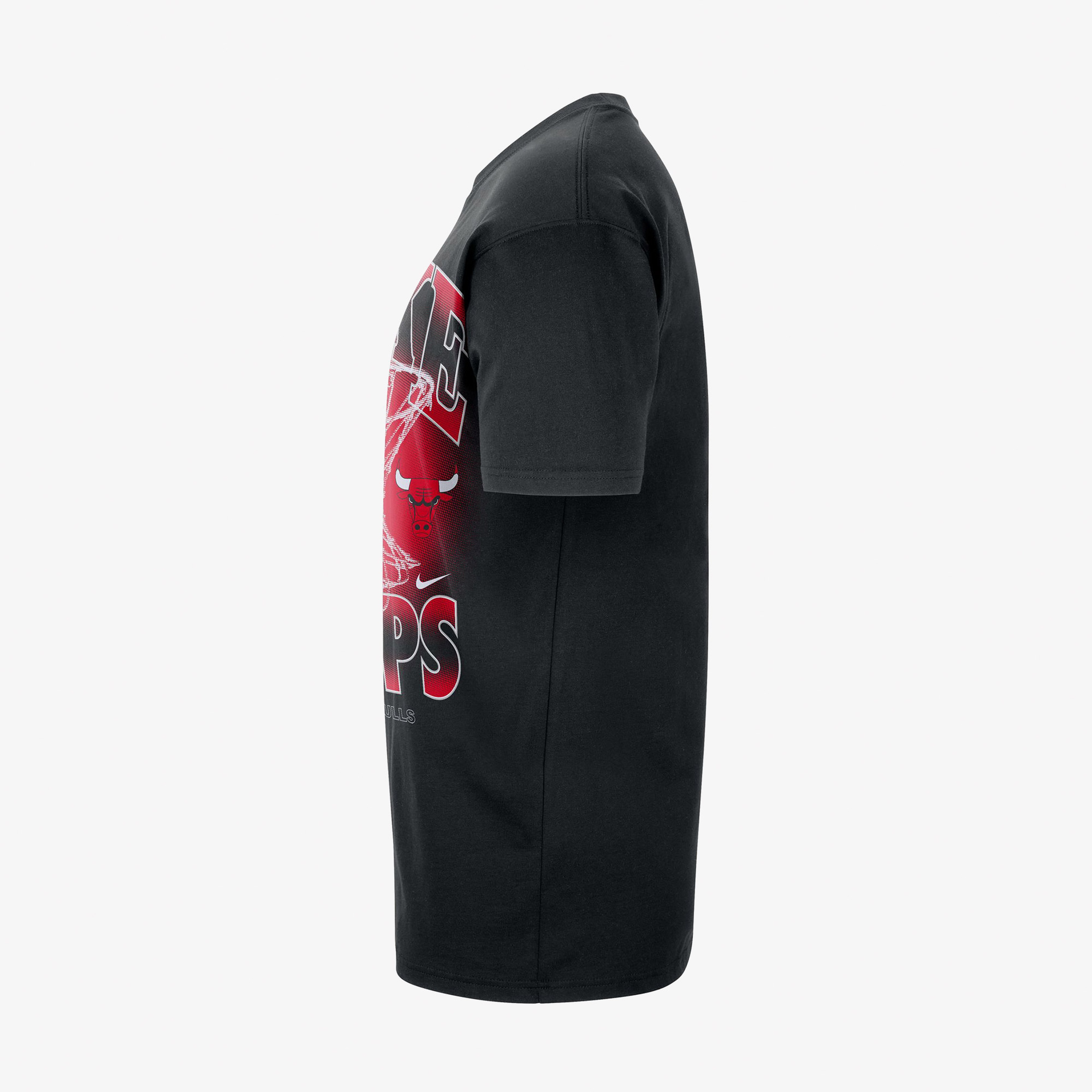 Nike Chicago Bulls Courtside Erkek Siyah T-Shirt