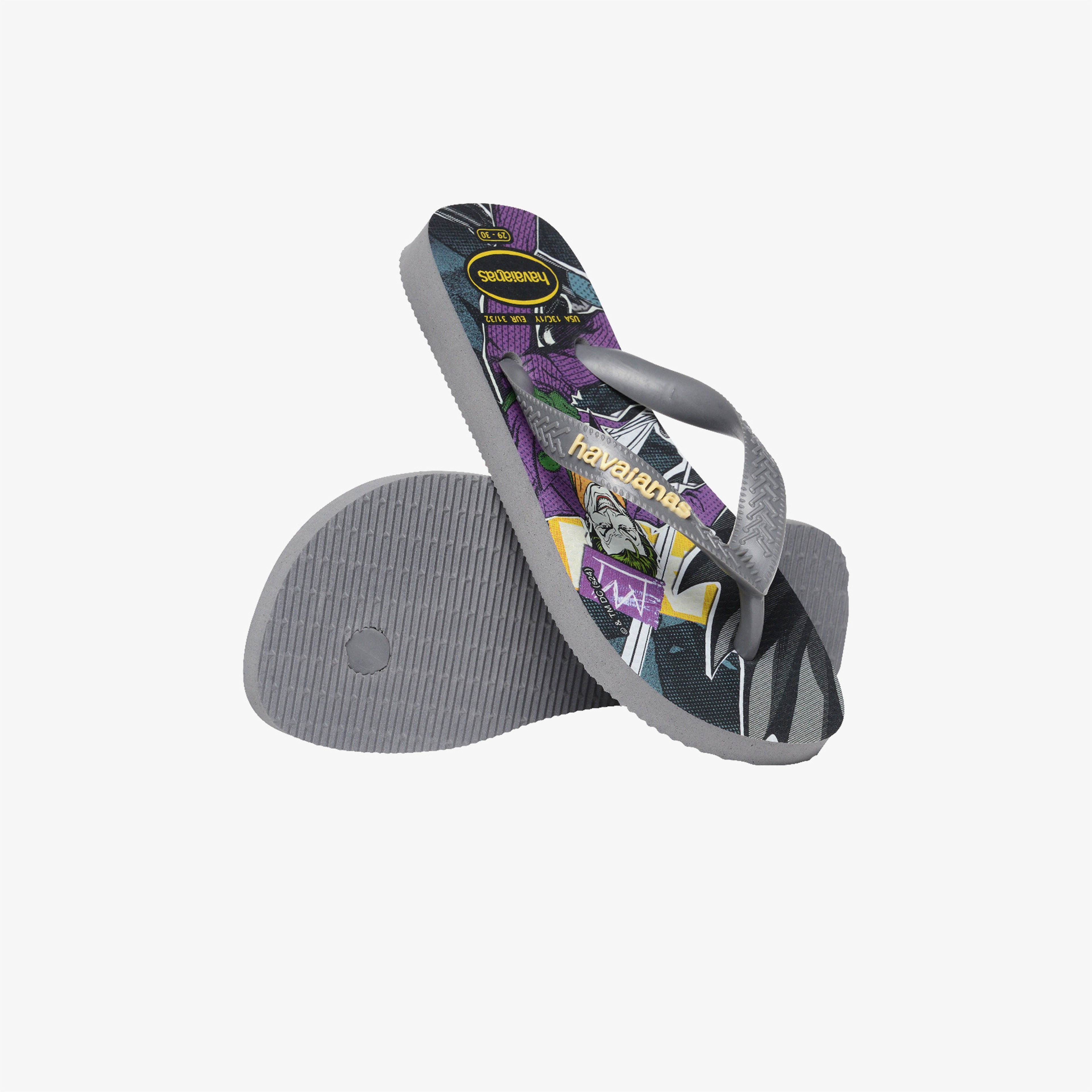 Havaianas DC Heroes:Batman Top Çocuk Gri Terlik