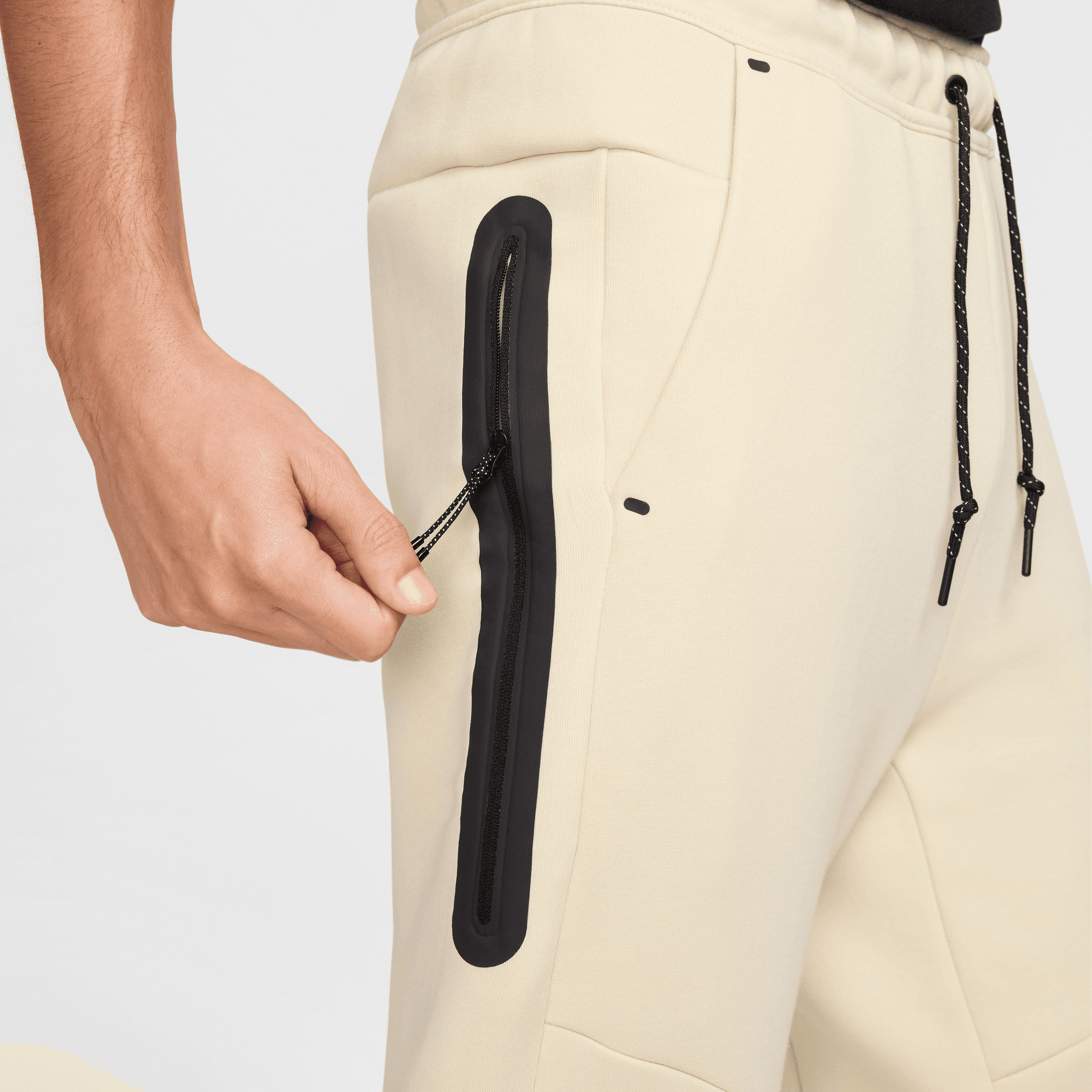 Nike Tech Fleece Erkek Krem Eşofman Altı