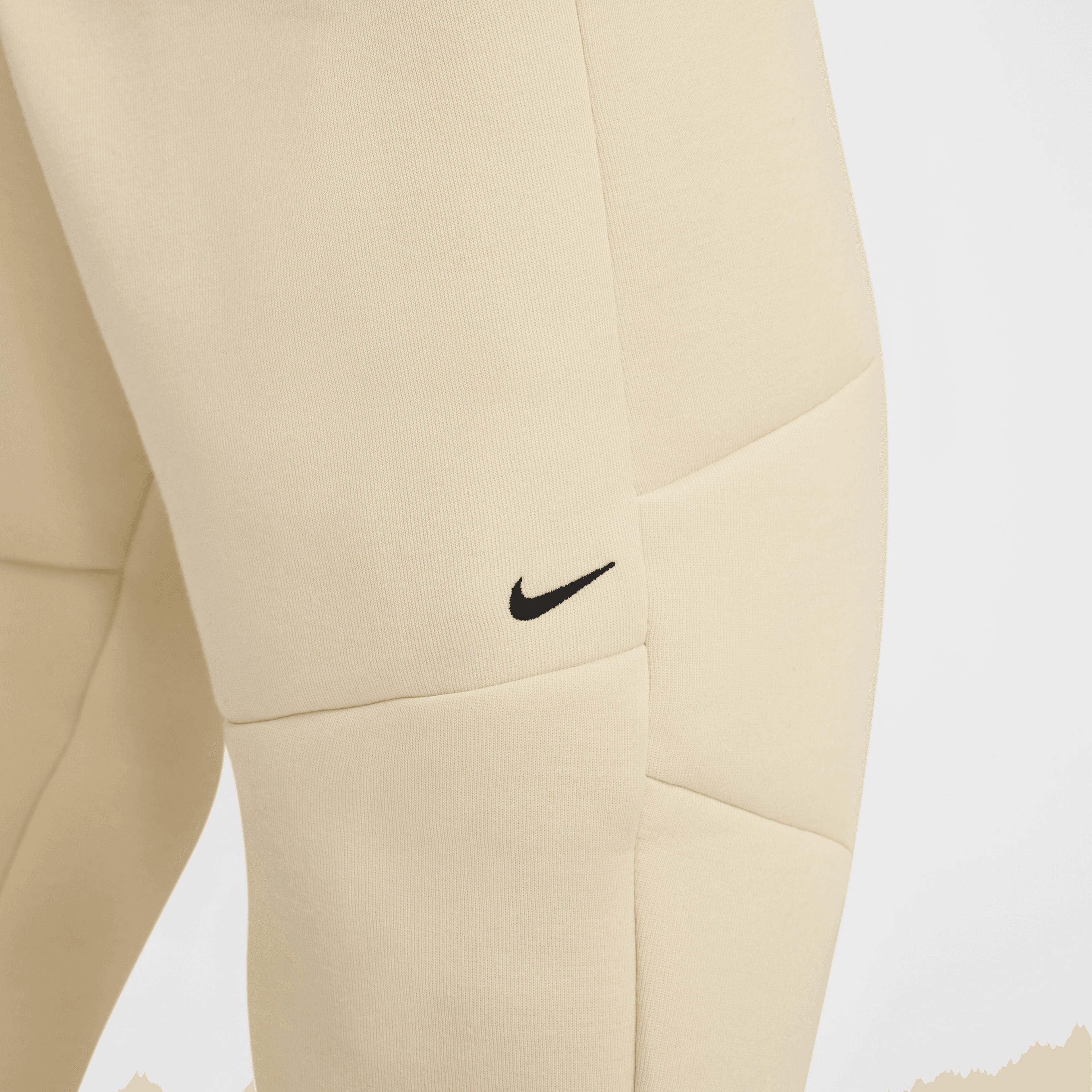 Nike Tech Fleece Erkek Krem Eşofman Altı